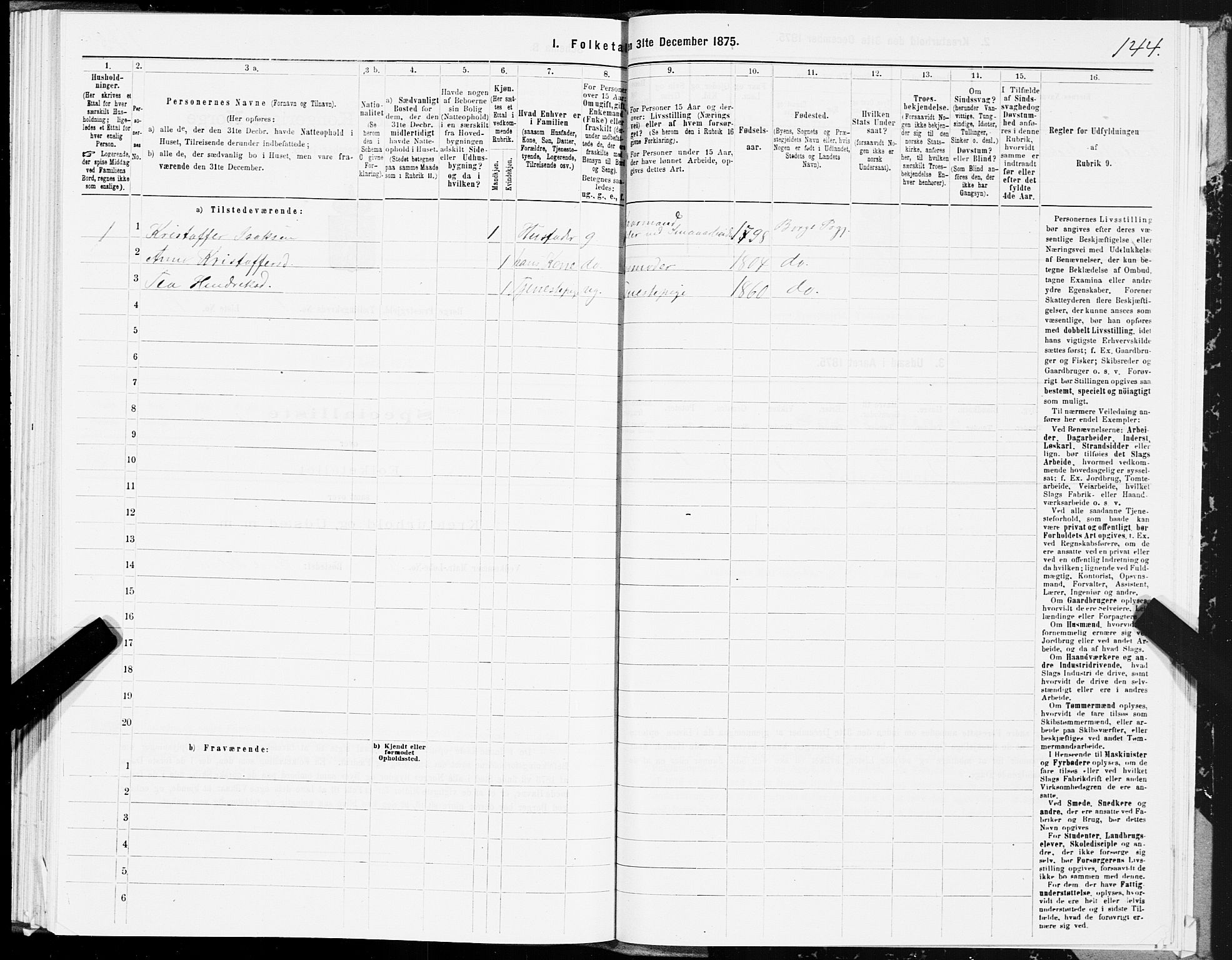 SAT, 1875 census for 1862P Borge, 1875, p. 1144