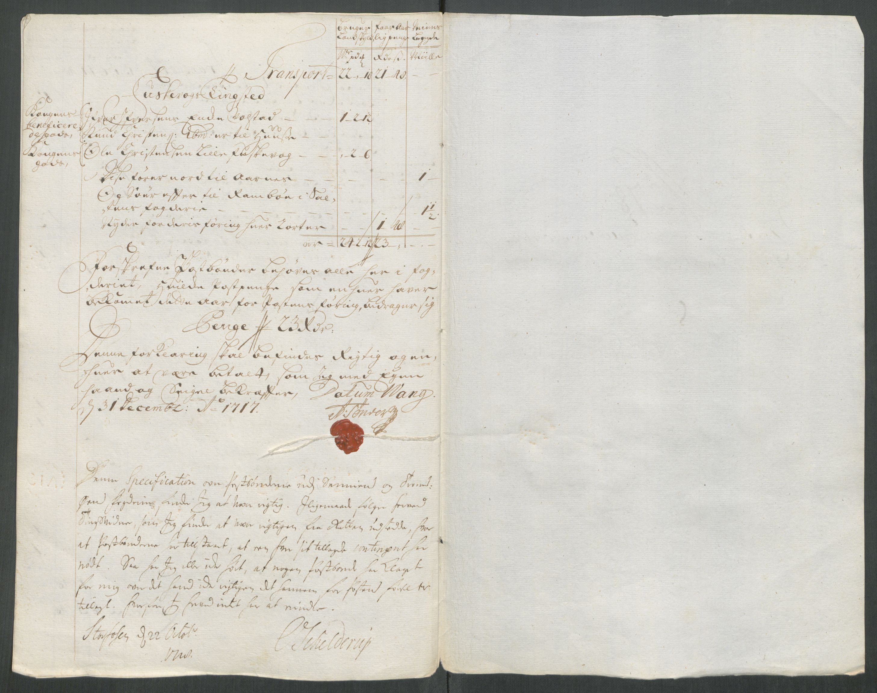 Rentekammeret inntil 1814, Reviderte regnskaper, Fogderegnskap, AV/RA-EA-4092/R68/L4763: Fogderegnskap Senja og Troms, 1717, p. 387