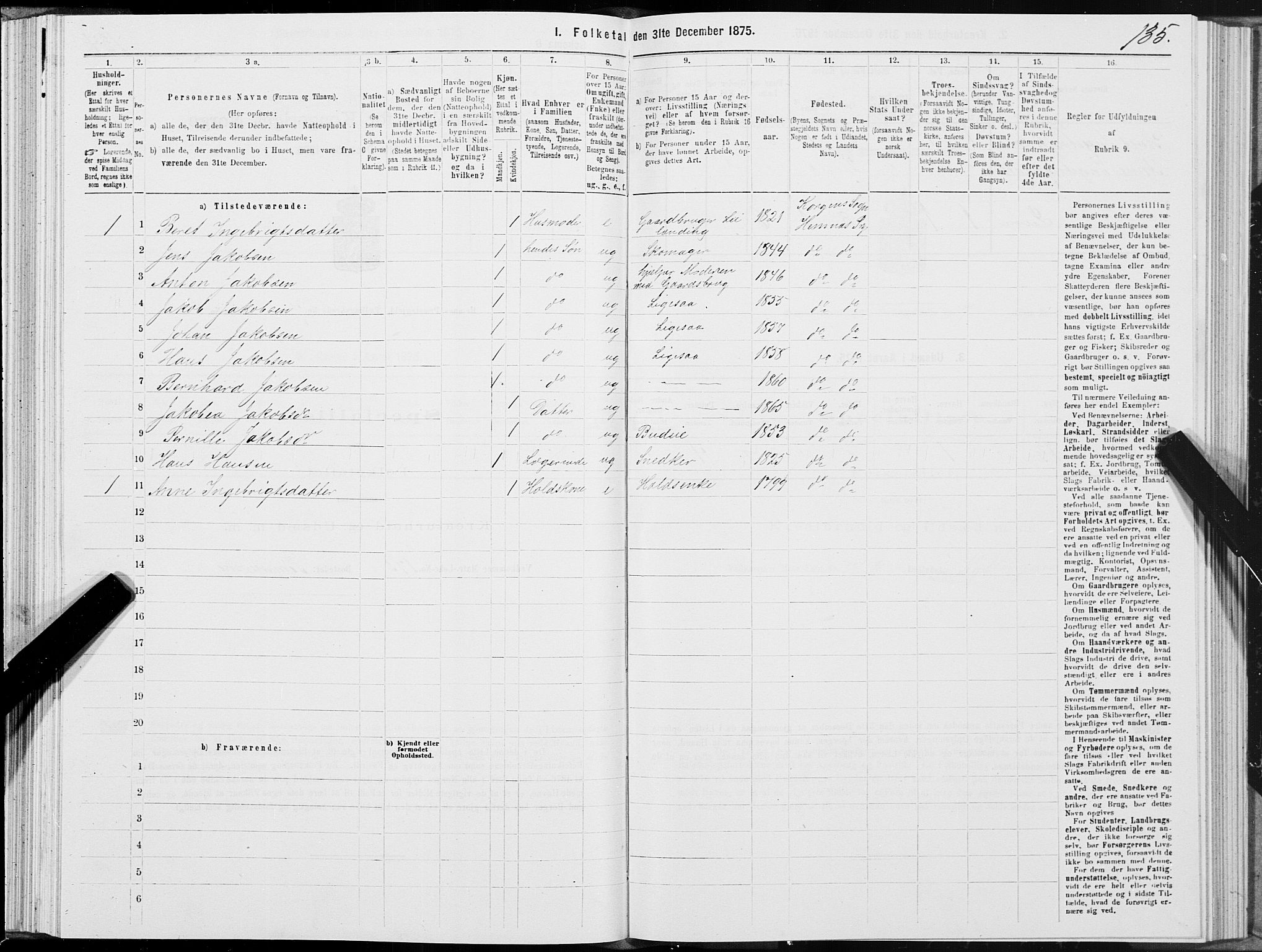 SAT, 1875 census for 1832P Hemnes, 1875, p. 4135