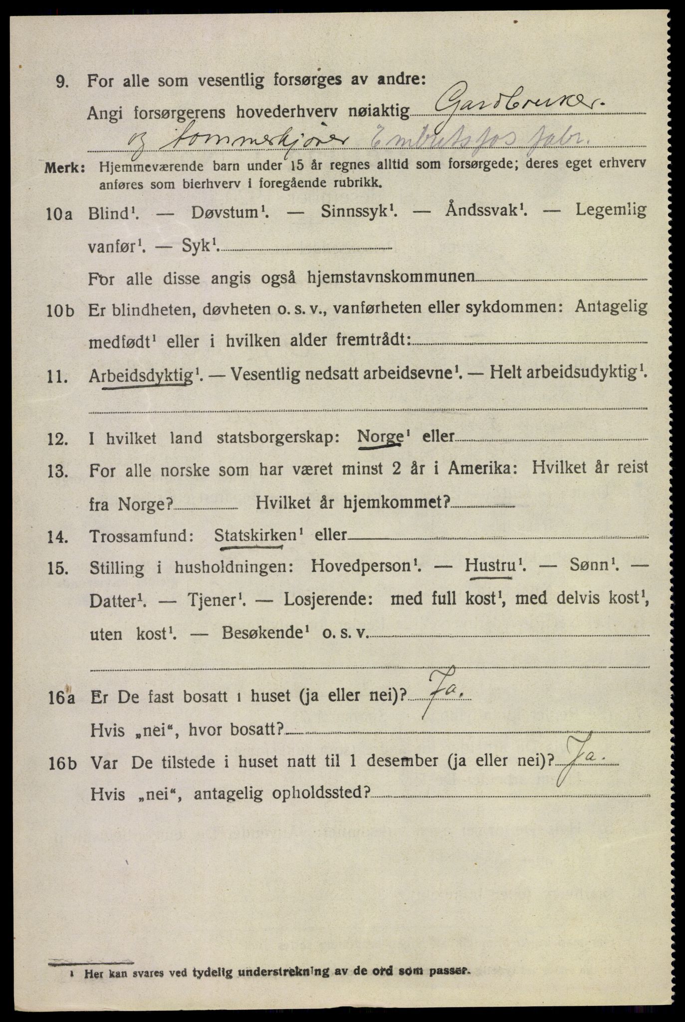 SAKO, 1920 census for Modum, 1920, p. 19436