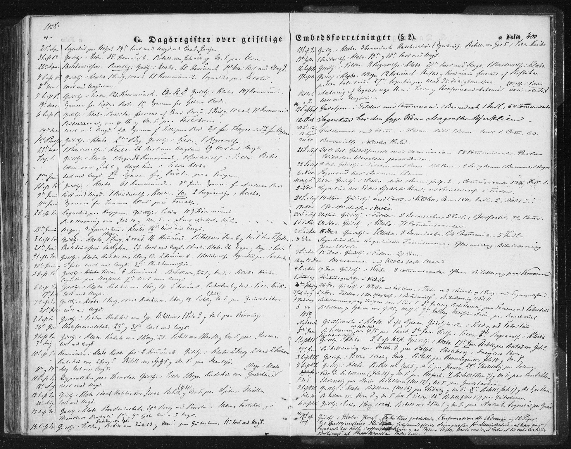 Ministerialprotokoller, klokkerbøker og fødselsregistre - Sør-Trøndelag, SAT/A-1456/618/L0441: Parish register (official) no. 618A05, 1843-1862, p. 400