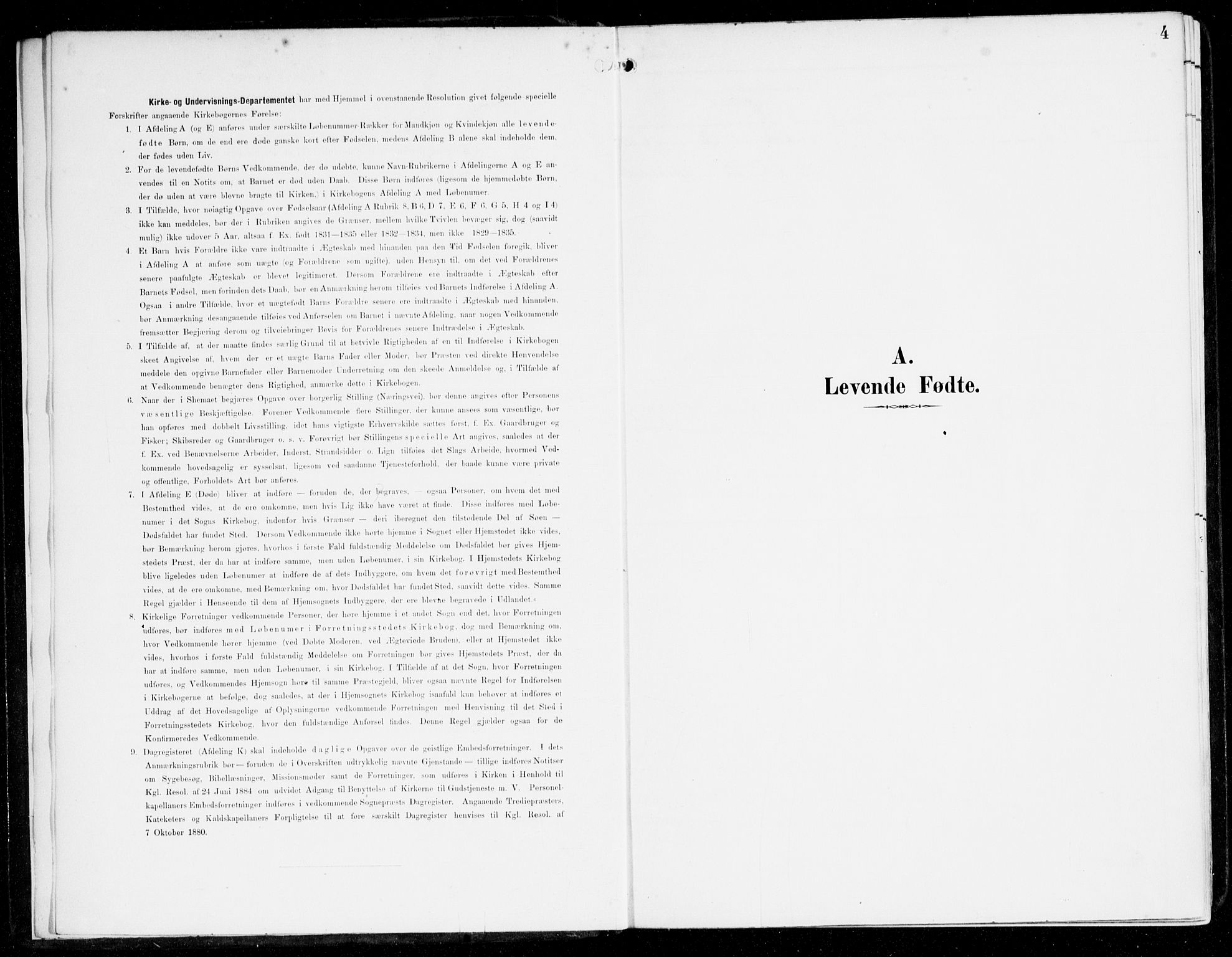 Sveio Sokneprestembete, AV/SAB-A-78501/H/Haa: Parish register (official) no. D 2, 1894-1916, p. 4