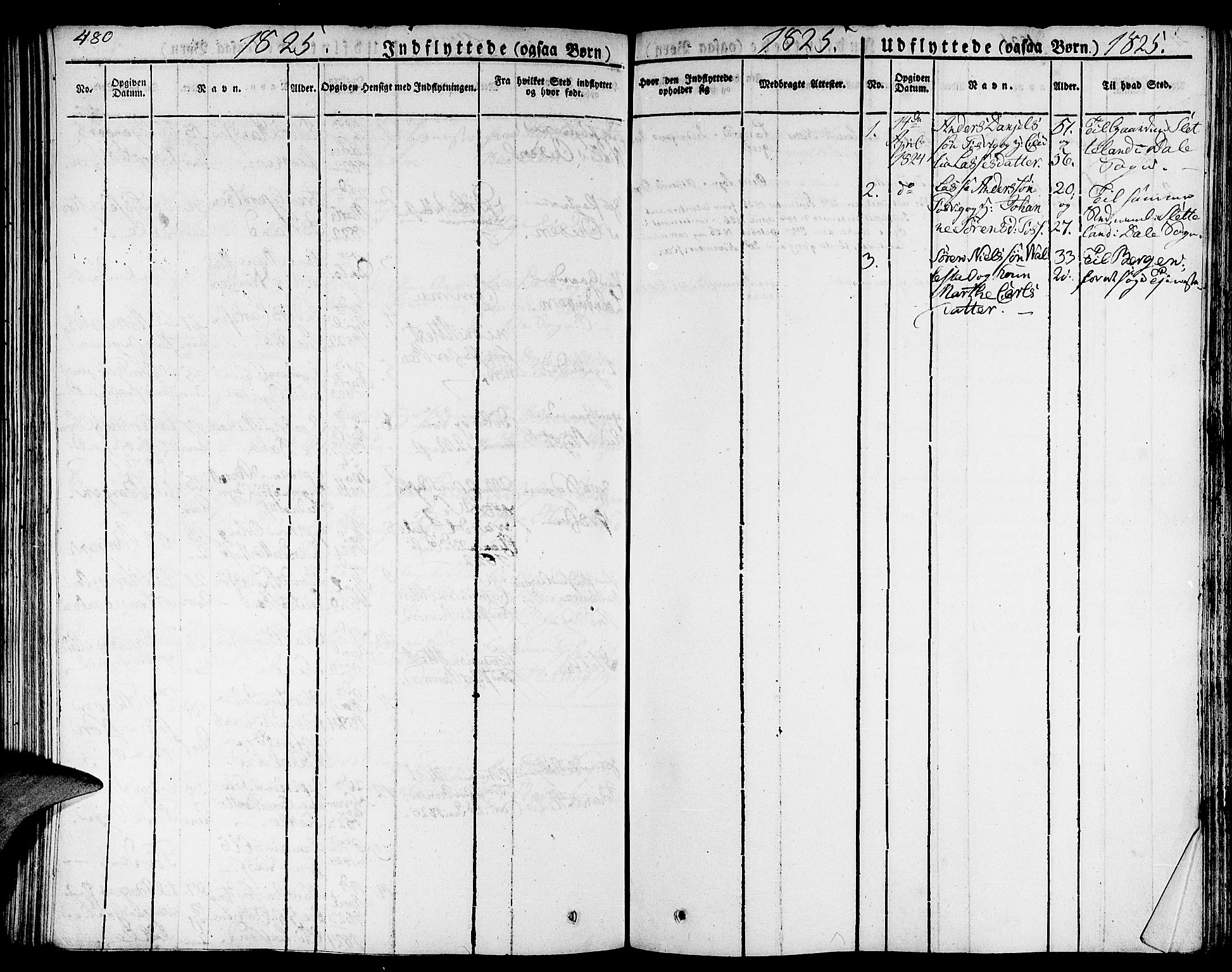 Gaular sokneprestembete, SAB/A-80001/H/Haa: Parish register (official) no. A 3, 1821-1840, p. 480