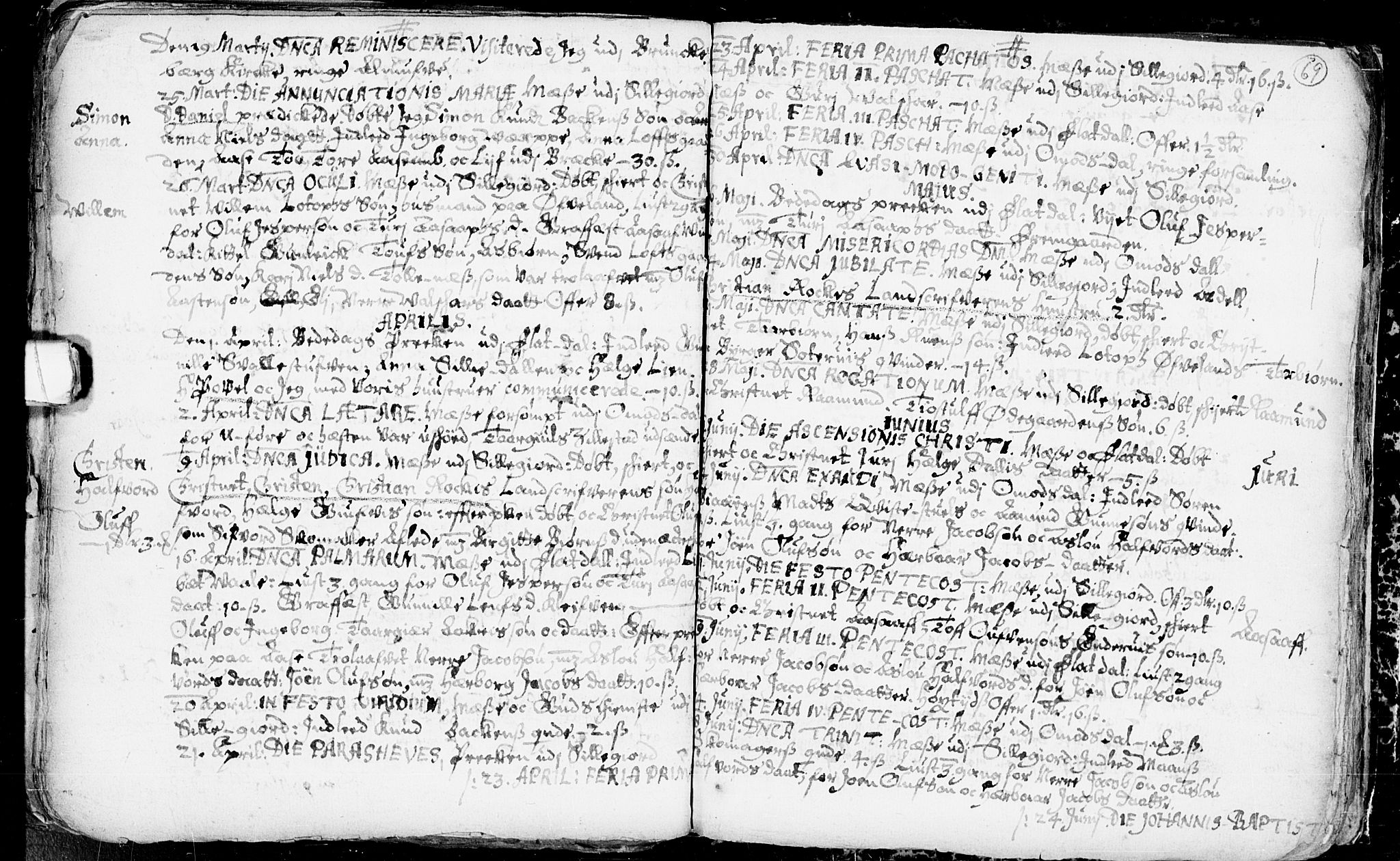 Seljord kirkebøker, SAKO/A-20/F/Fa/L0001: Parish register (official) no. I 1, 1654-1686, p. 69