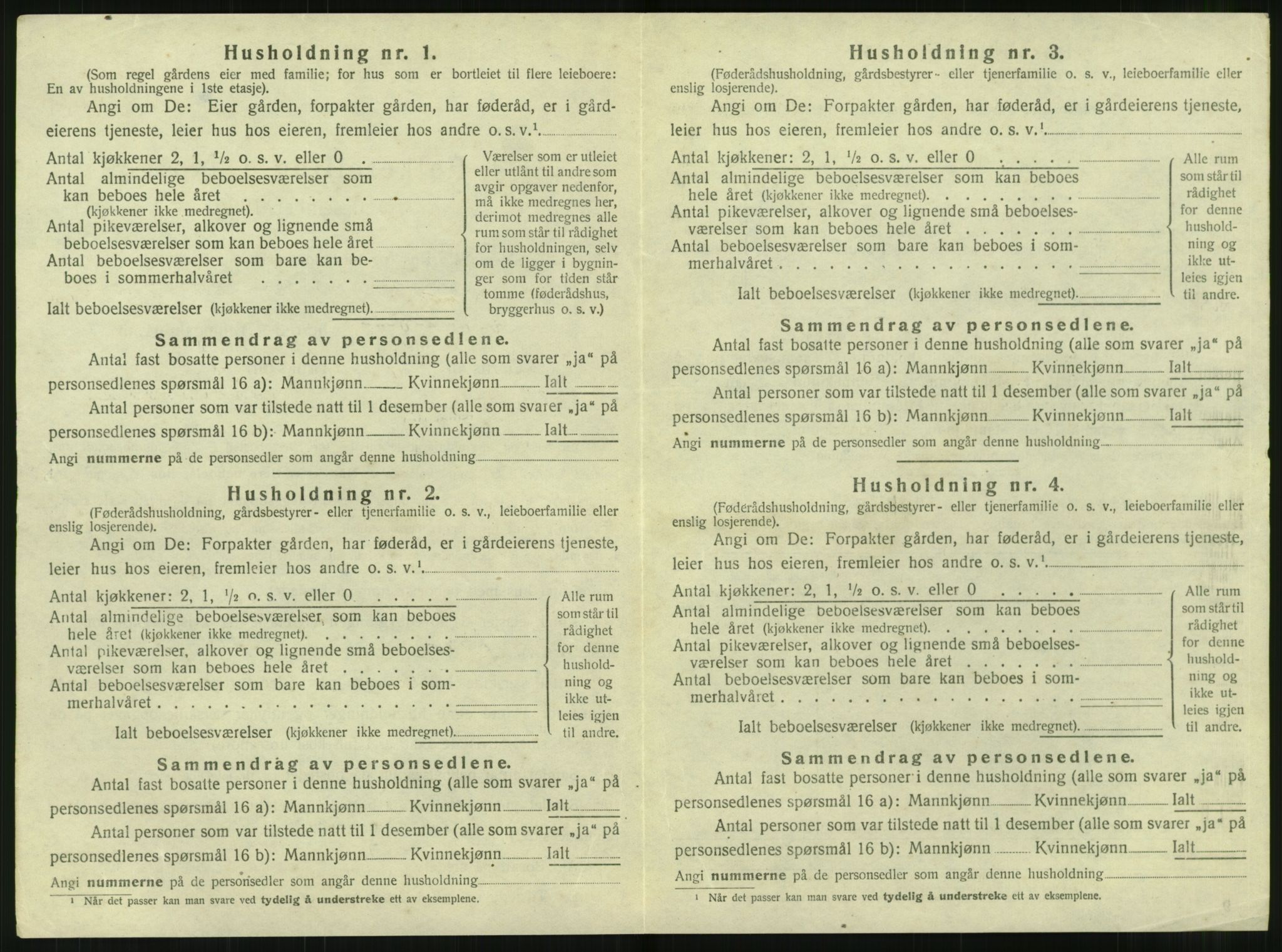 SAT, 1920 census for Tjøtta, 1920, p. 682