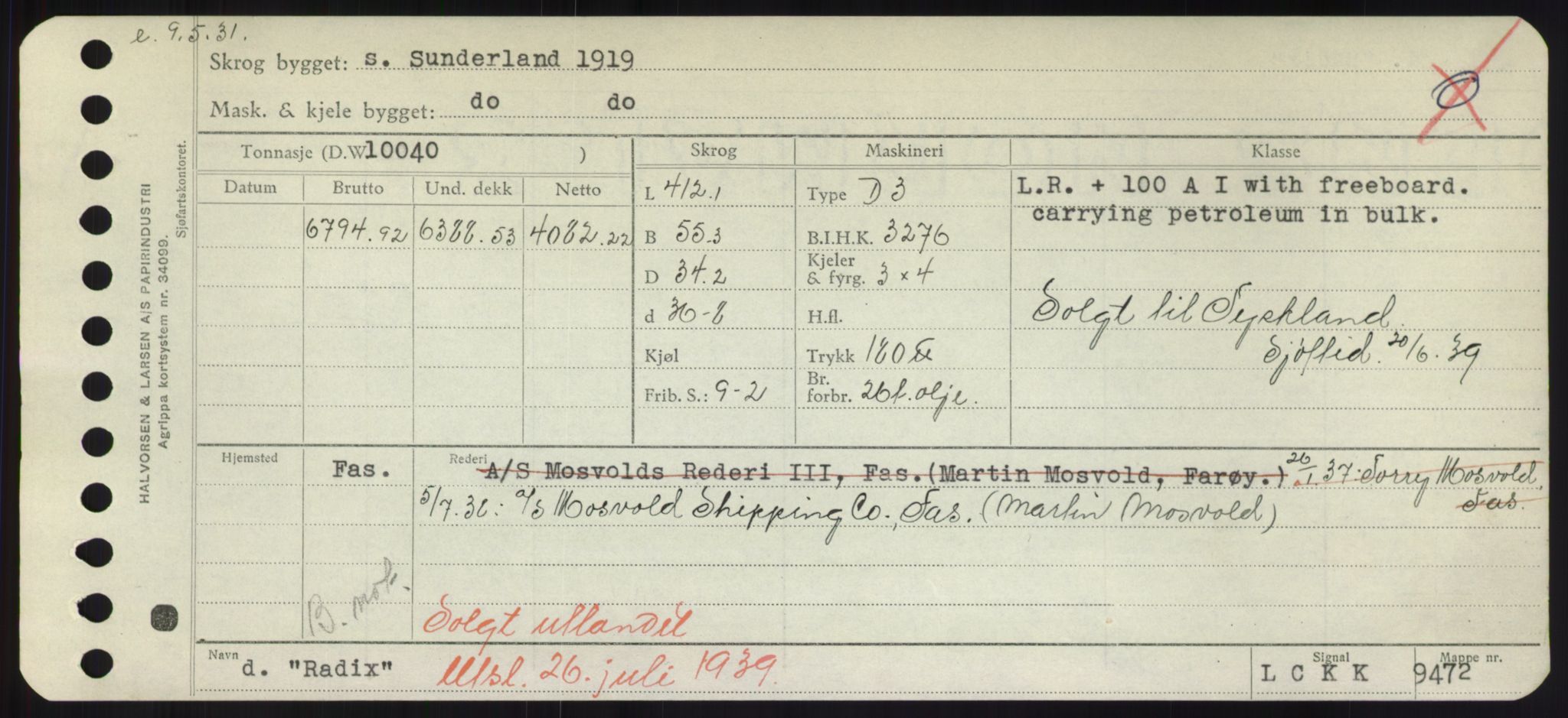 Sjøfartsdirektoratet med forløpere, Skipsmålingen, RA/S-1627/H/Hd/L0030: Fartøy, Q-Riv, p. 39