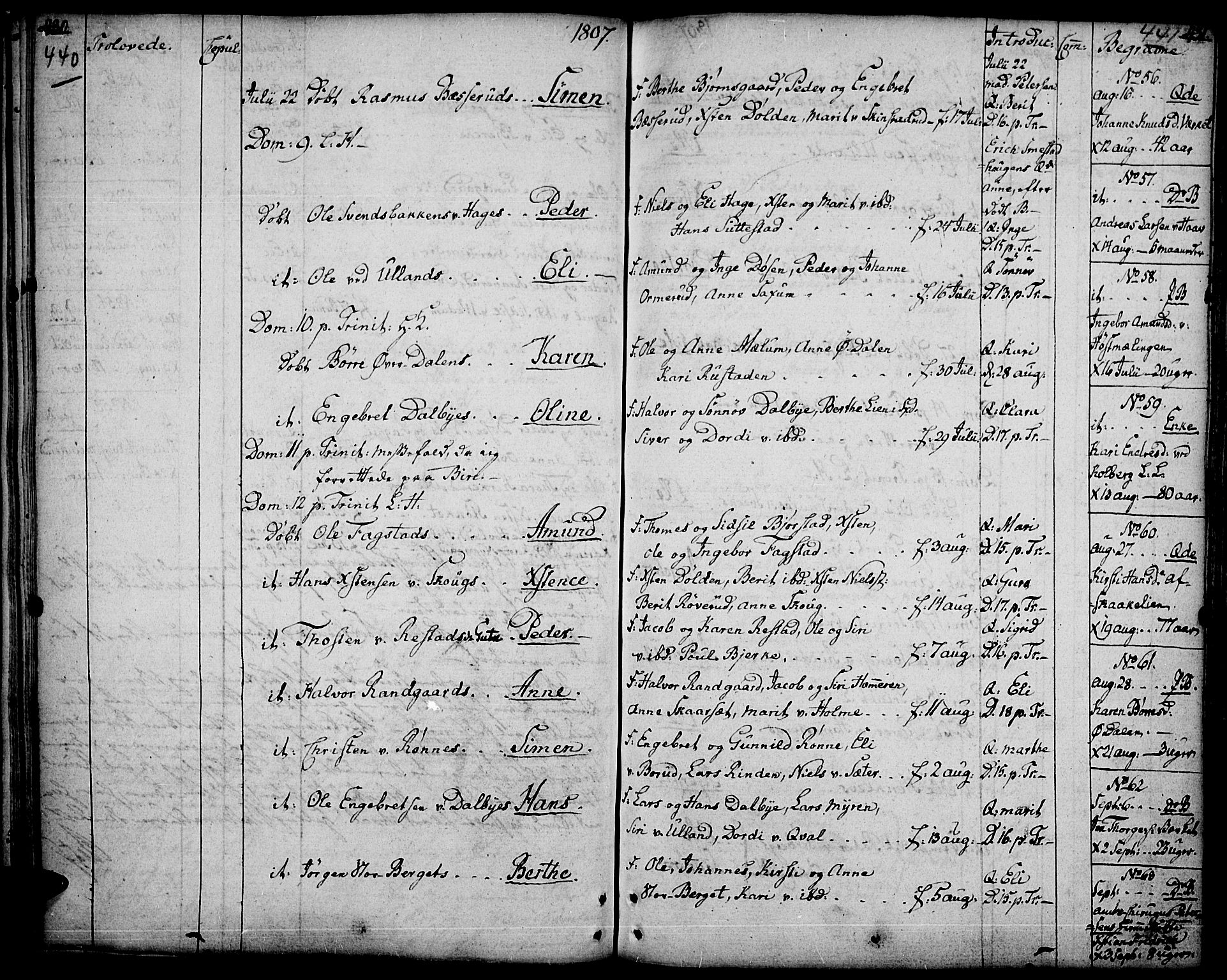 Fåberg prestekontor, SAH/PREST-086/H/Ha/Haa/L0002: Parish register (official) no. 2, 1775-1818, p. 440-441