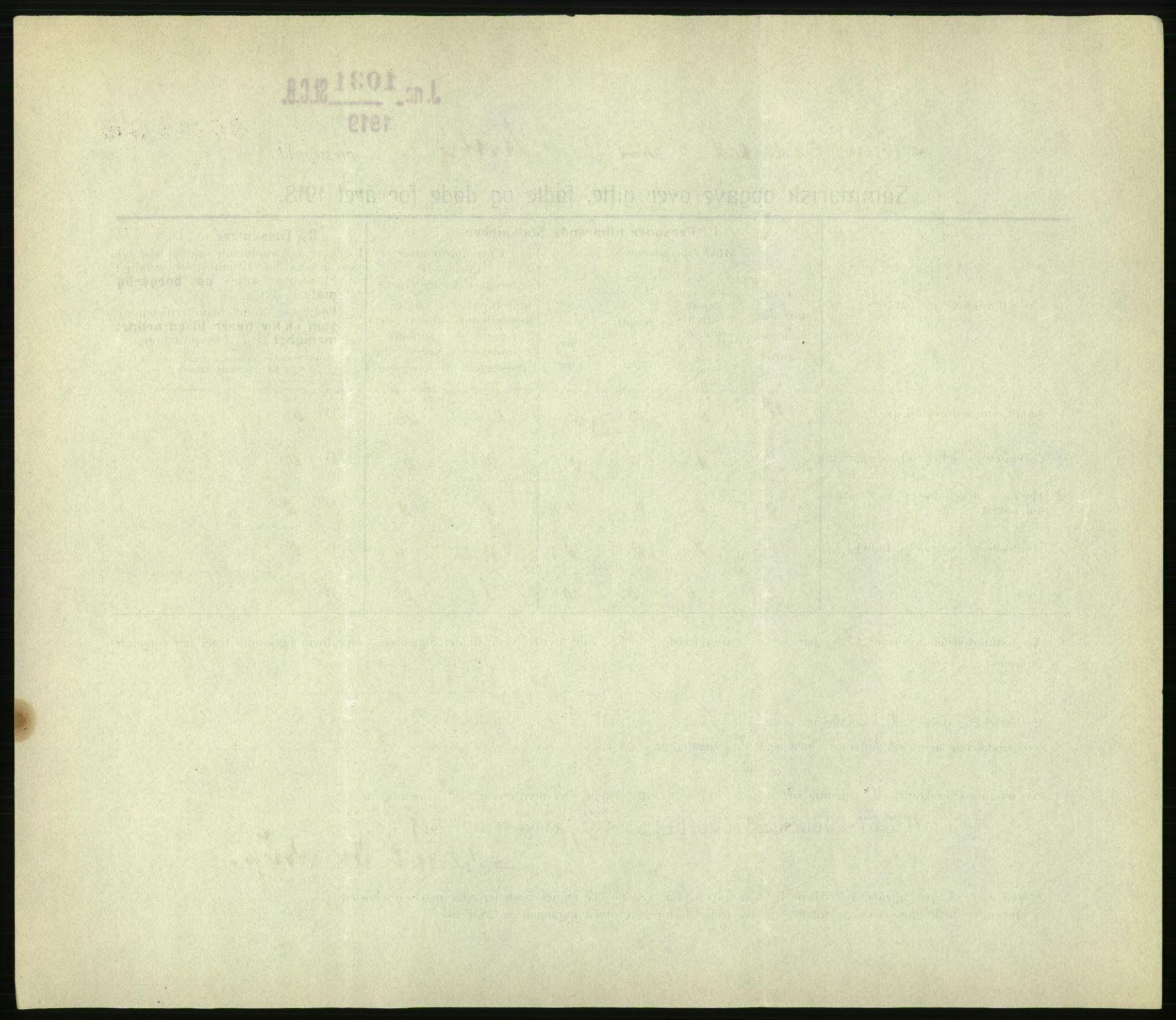 Statistisk sentralbyrå, Sosiodemografiske emner, Befolkning, RA/S-2228/D/Df/Dfb/Dfbh/L0059: Summariske oppgaver over gifte, fødte og døde for hele landet., 1918, p. 154