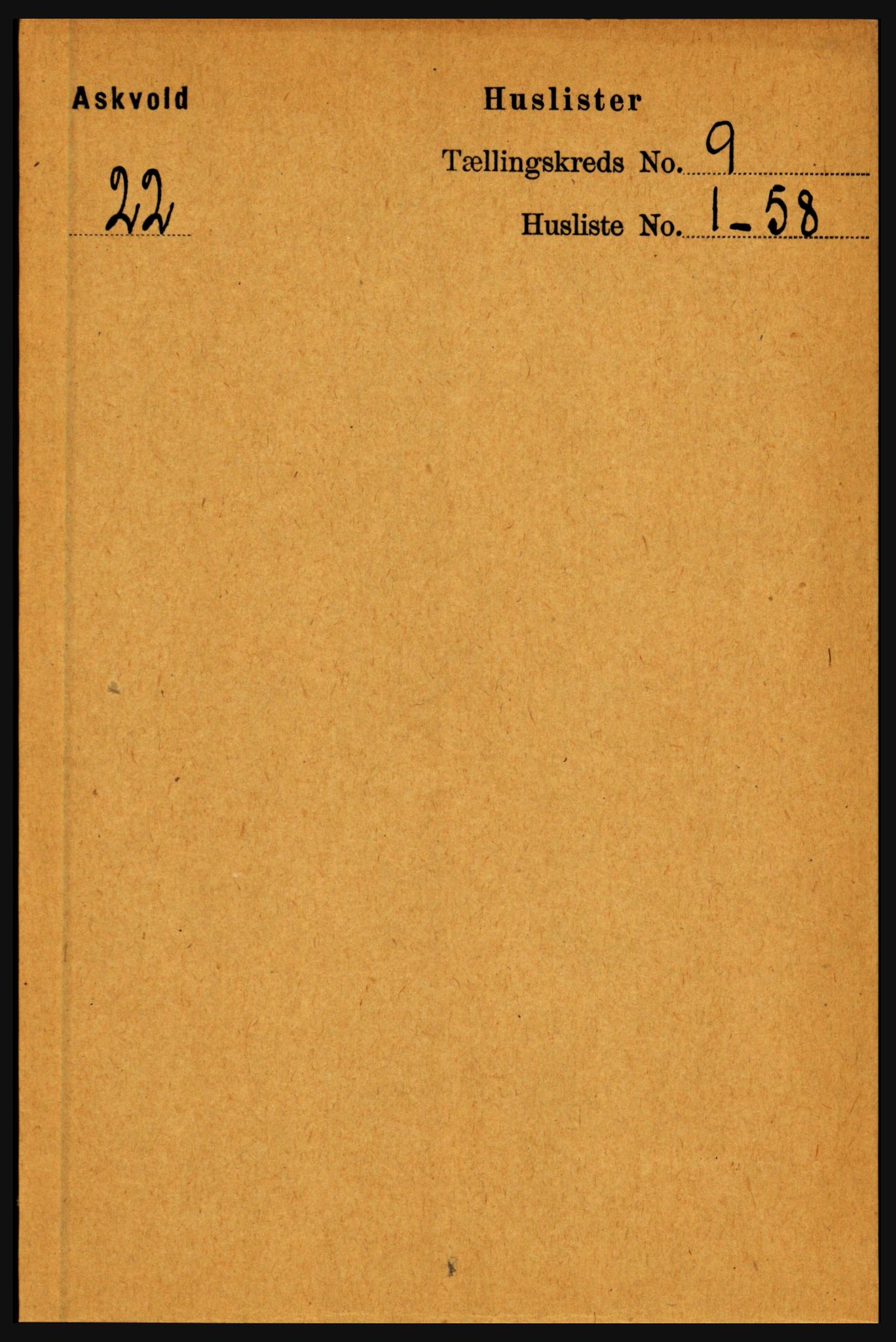 RA, 1891 census for 1428 Askvoll, 1891, p. 2491