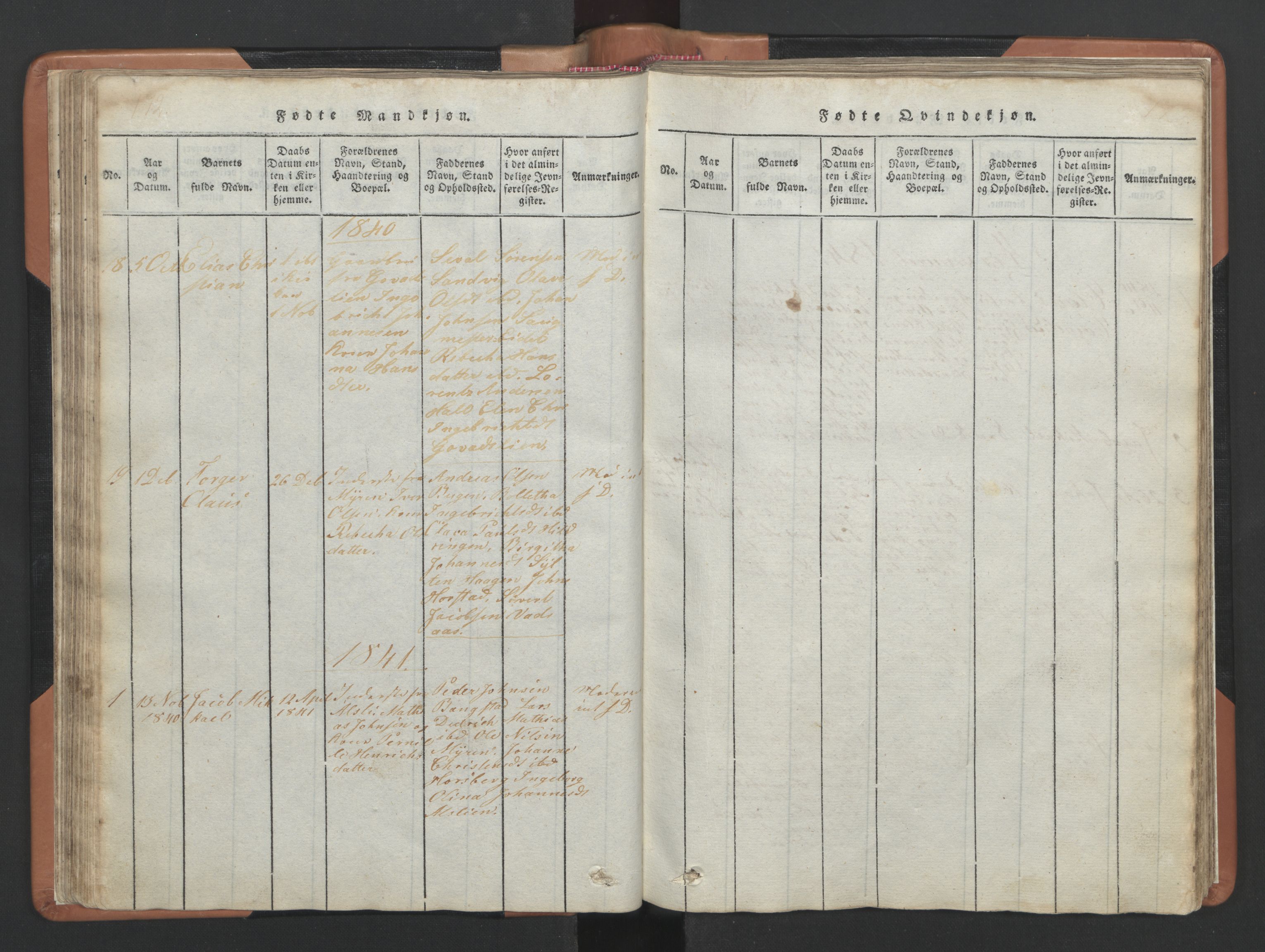 Ministerialprotokoller, klokkerbøker og fødselsregistre - Nordland, AV/SAT-A-1459/810/L0157: Parish register (copy) no. 810C01, 1819-1842, p. 172-173