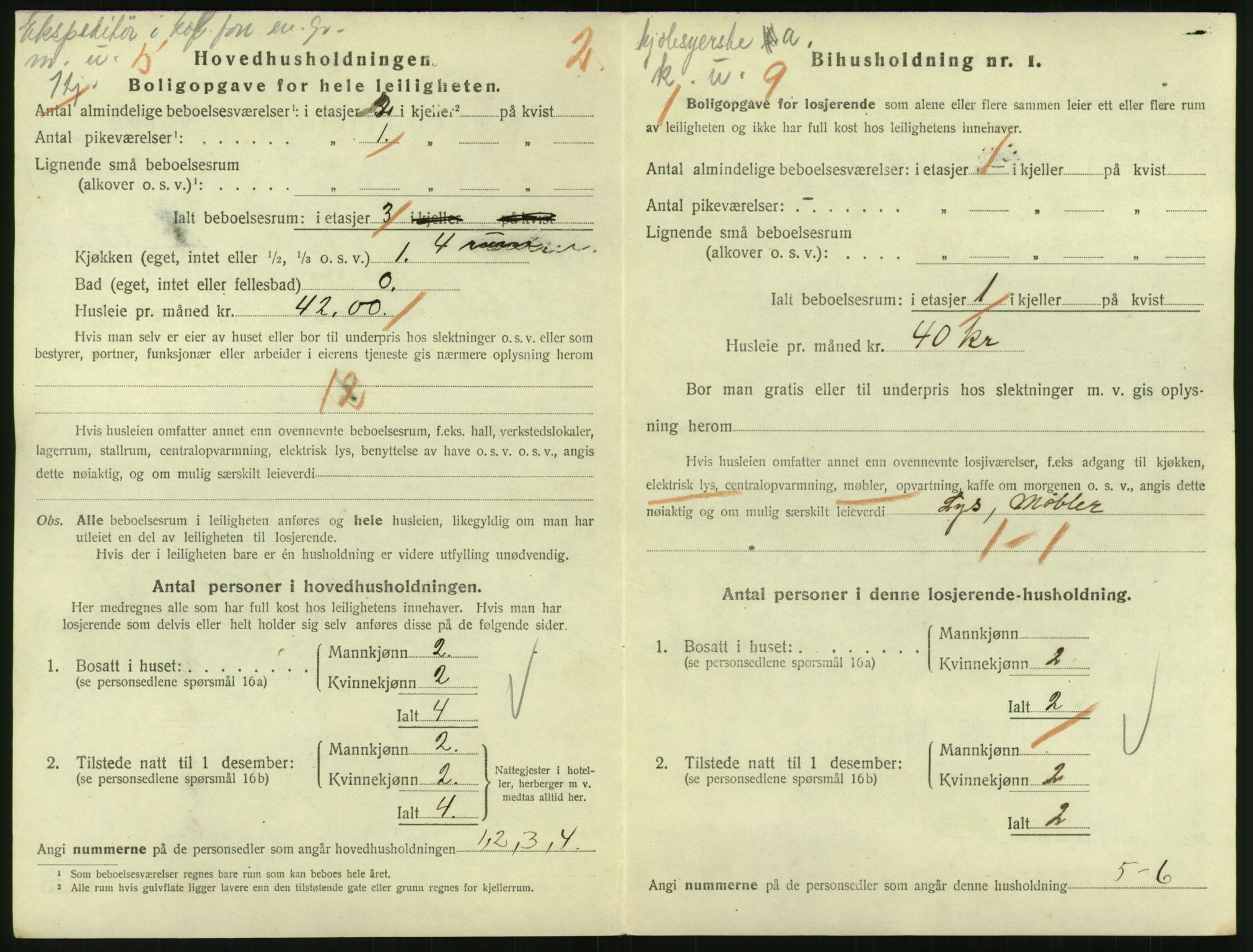 SAO, 1920 census for Kristiania, 1920, p. 13069