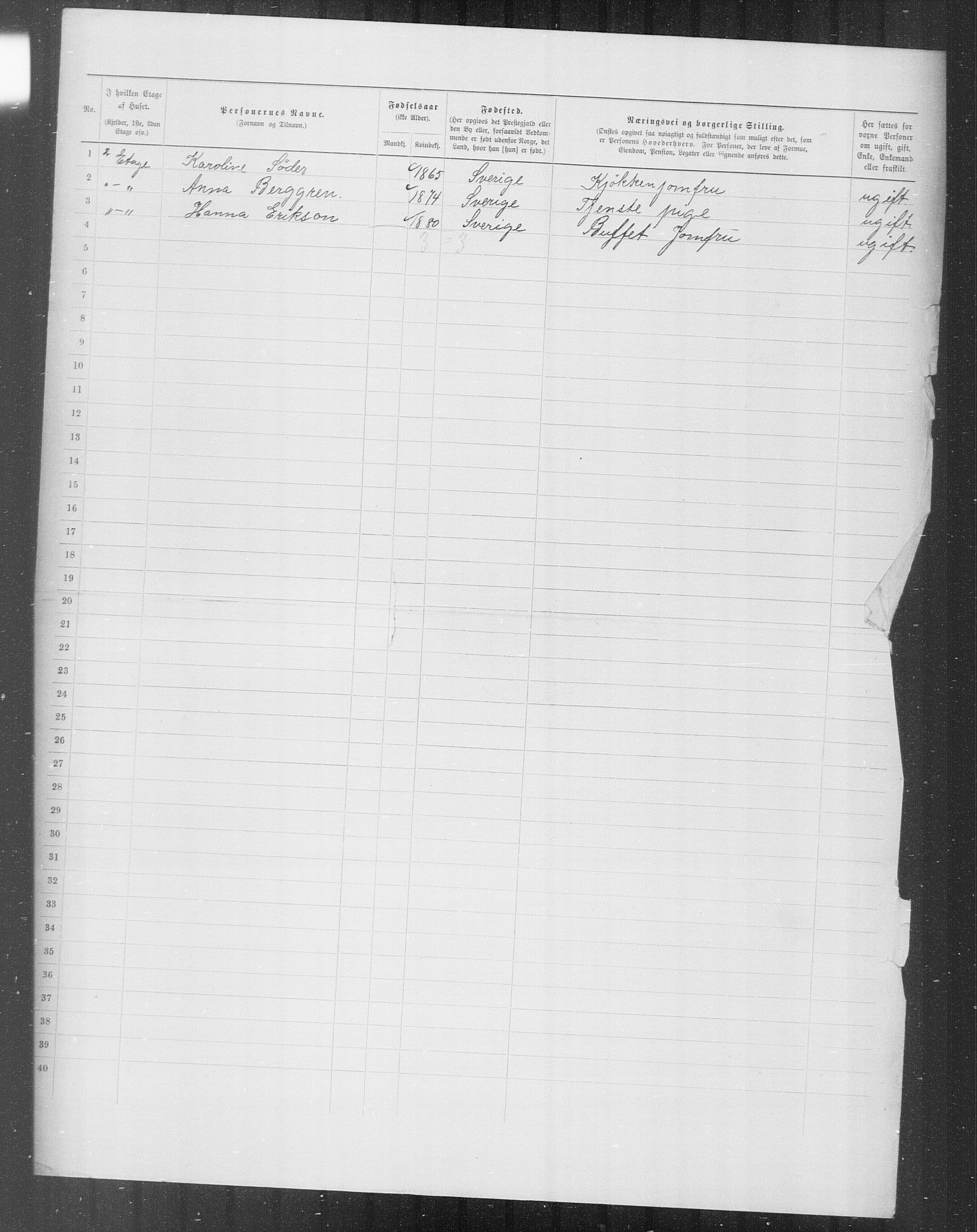 OBA, Municipal Census 1899 for Kristiania, 1899, p. 9060