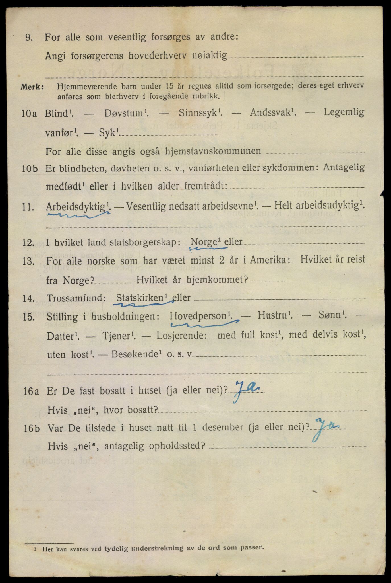 SAKO, 1920 census for Horten, 1920, p. 19316