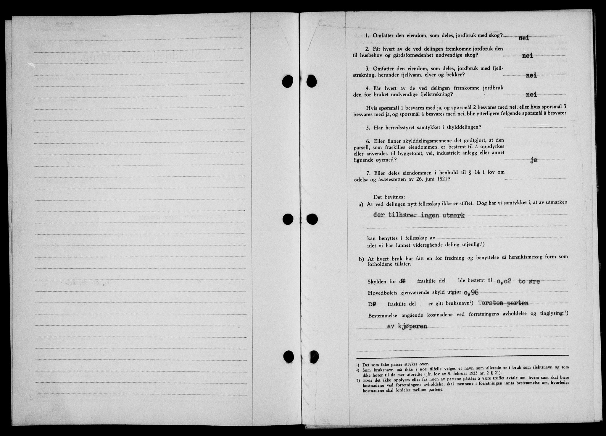 Lofoten sorenskriveri, SAT/A-0017/1/2/2C/L0009a: Mortgage book no. 9a, 1941-1942, Diary no: : 2253/1941