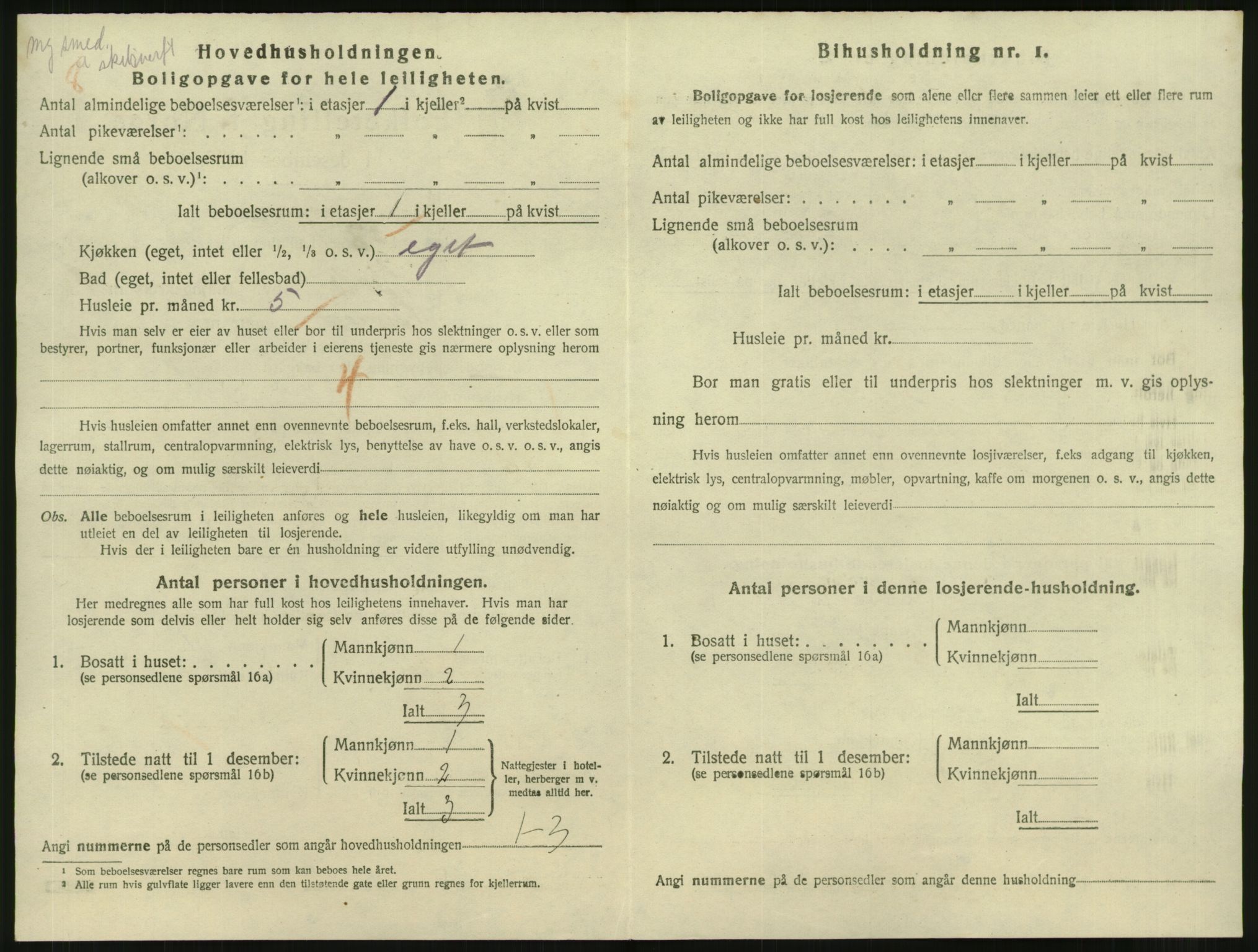 SAT, 1920 census for Bodø, 1920, p. 3274