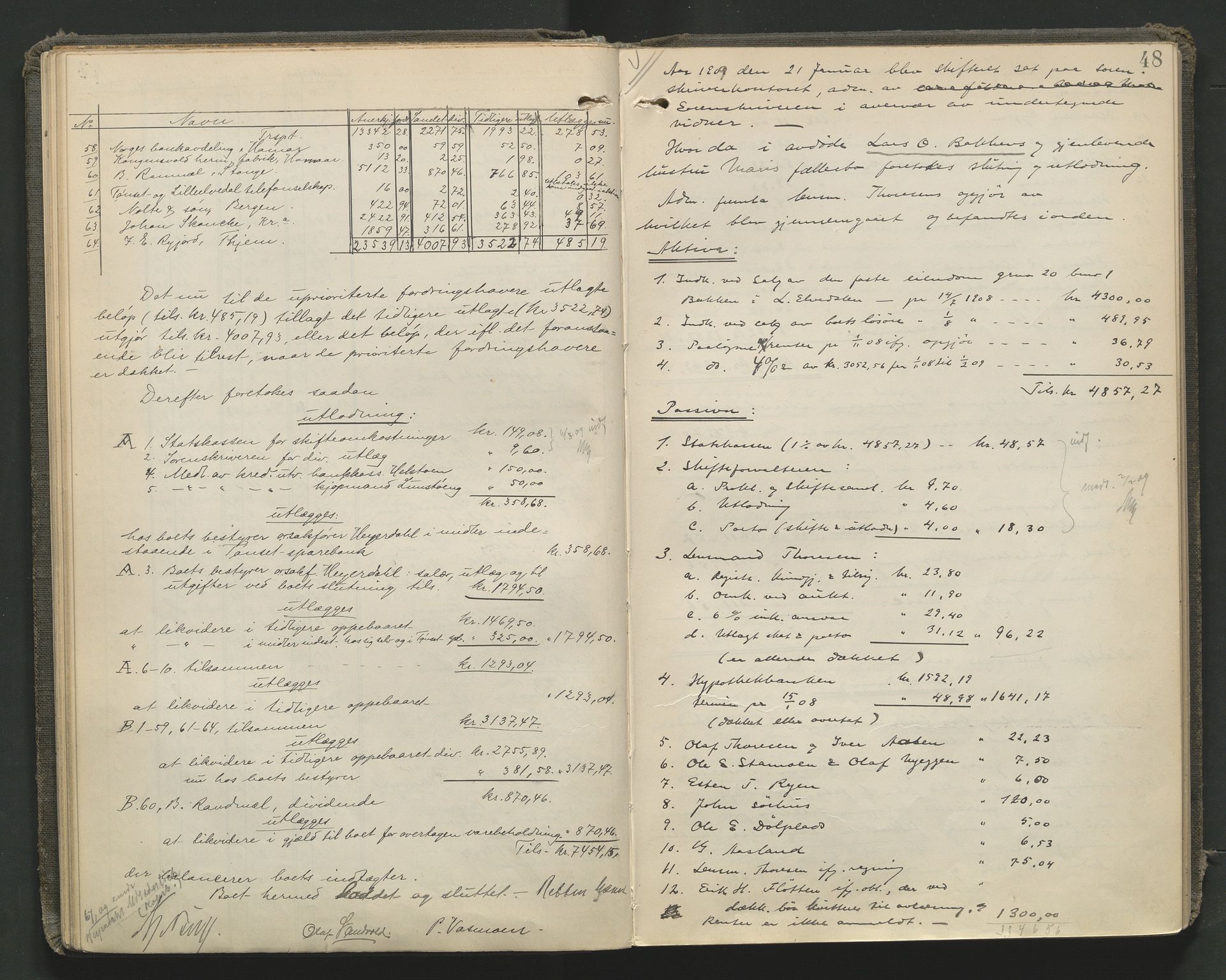 Nord-Østerdal tingrett, AV/SAH-TING-020/J/Jd/L0006: Skifteutlodningsprotokoll, 1907-1920, p. 48