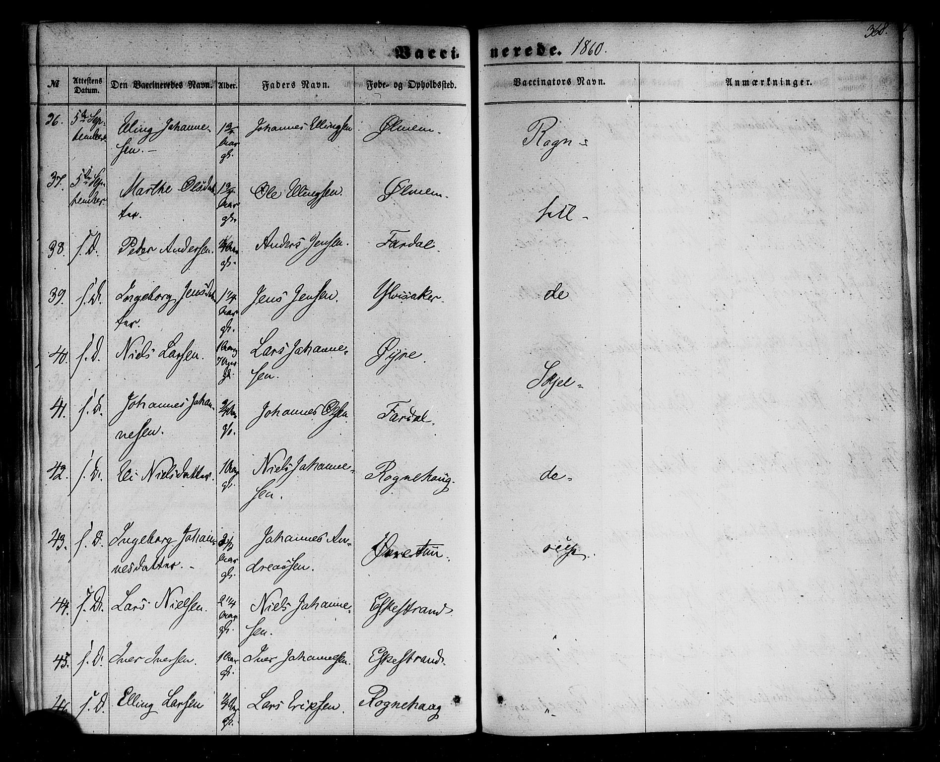 Sogndal sokneprestembete, AV/SAB-A-81301/H/Haa/Haaa/L0013: Parish register (official) no. A 13, 1859-1877, p. 368