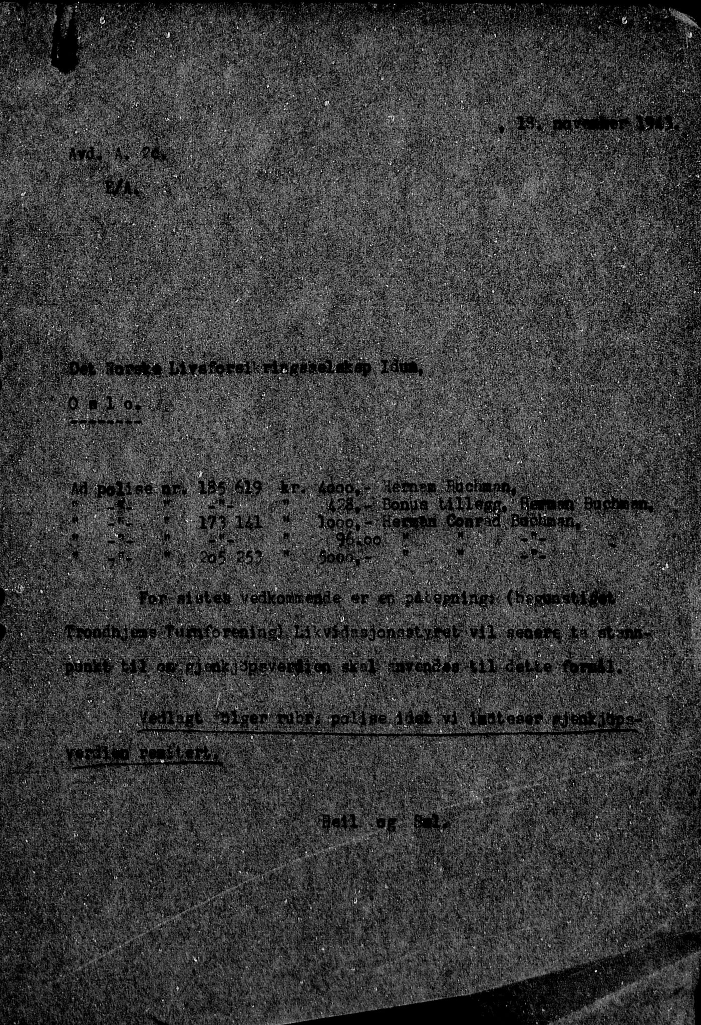 Justisdepartementet, Tilbakeføringskontoret for inndratte formuer, AV/RA-S-1564/H/Hc/Hca/L0894: --, 1945-1947, p. 118