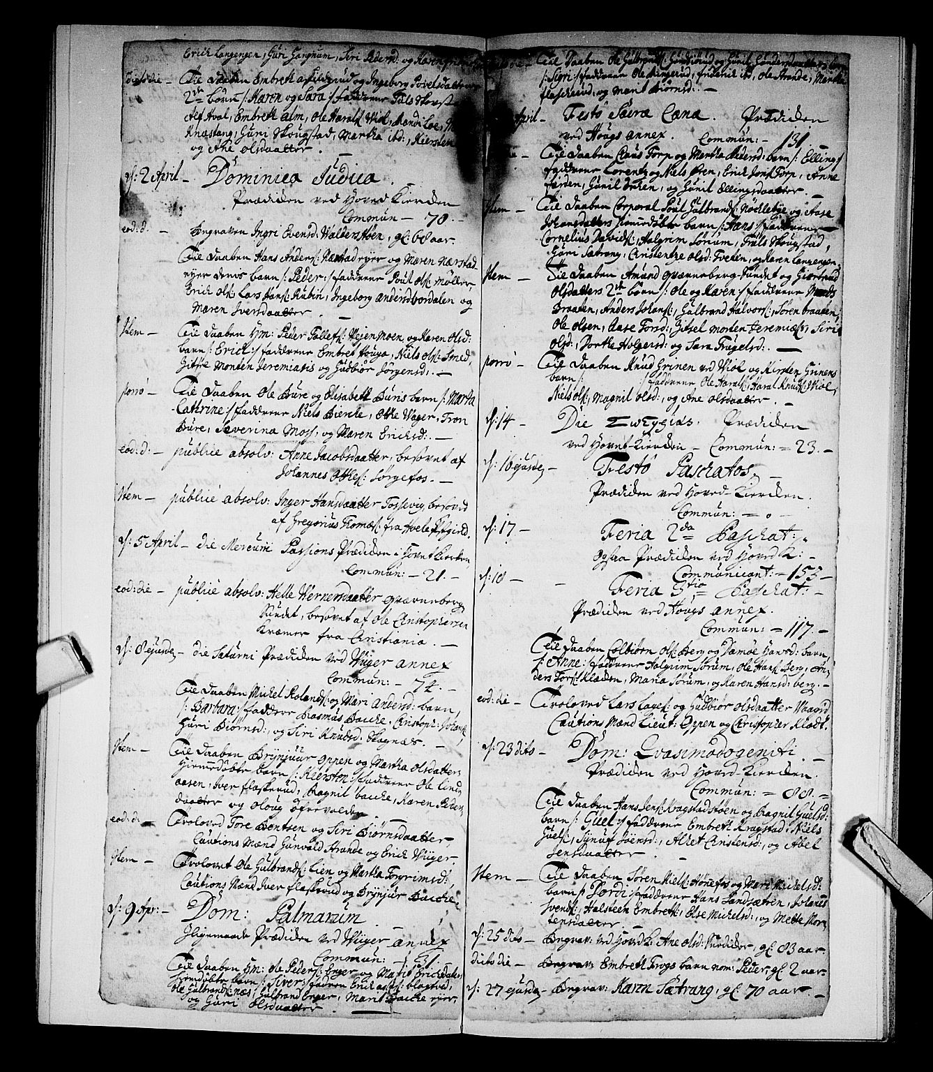 Norderhov kirkebøker, AV/SAKO-A-237/F/Fa/L0002a: Parish register (official) no. 2A, 1716-1725, p. 226-227