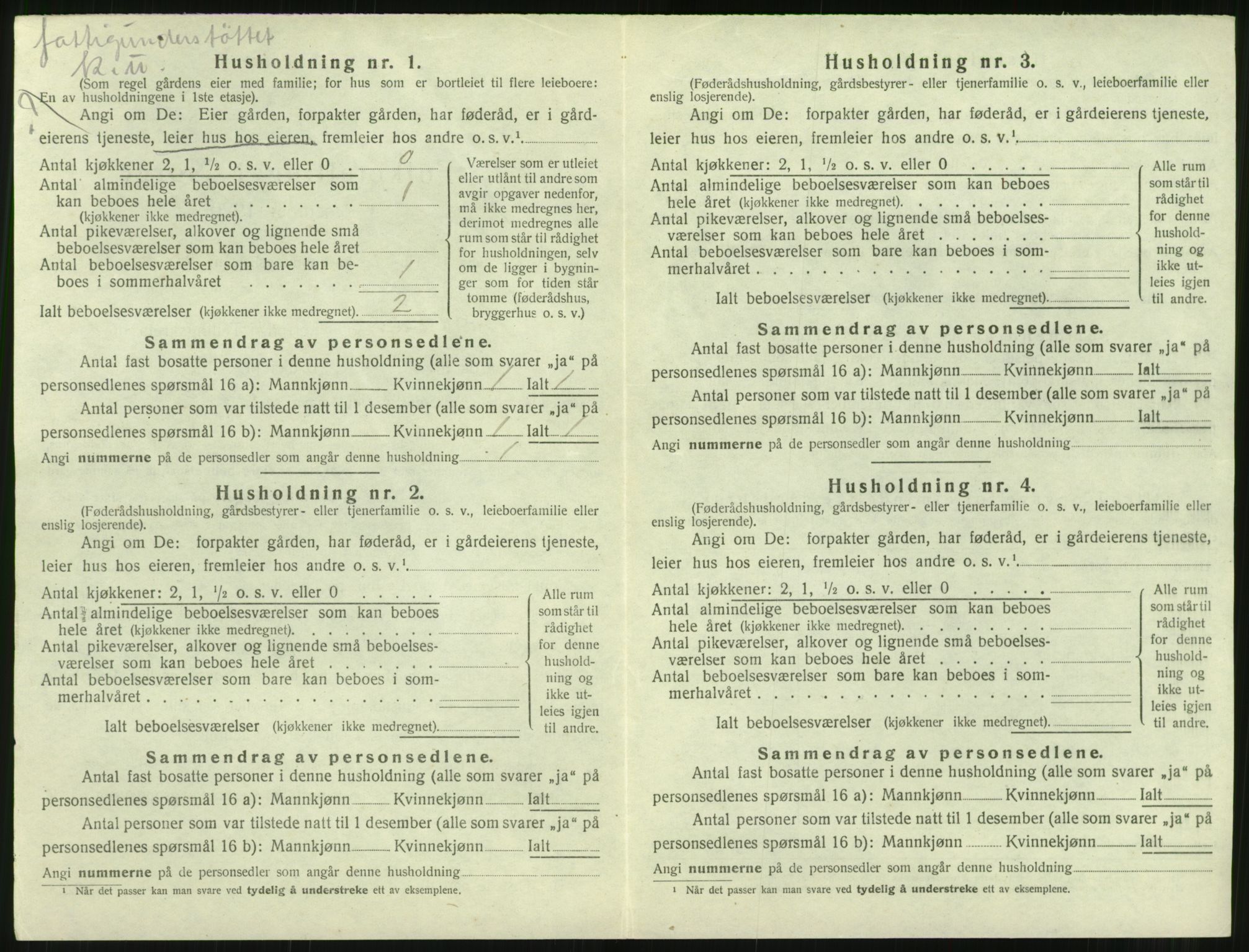 SAT, 1920 census for Bolsøy, 1920, p. 886