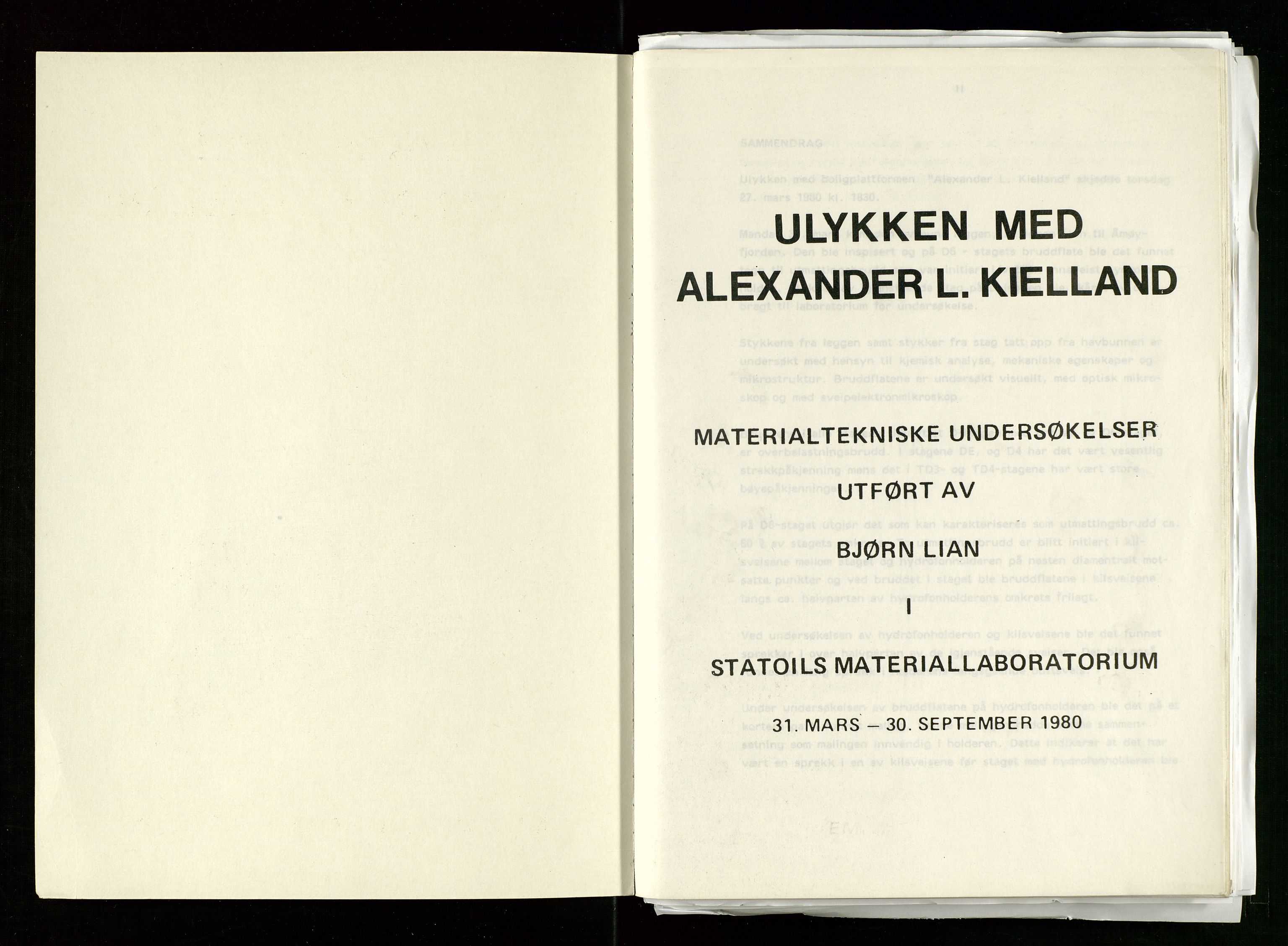 Pa 1503 - Stavanger Drilling AS, AV/SAST-A-101906/Da/L0011: Alexander L. Kielland - Saks- og korrespondansearkiv, 1976-1980, p. 459