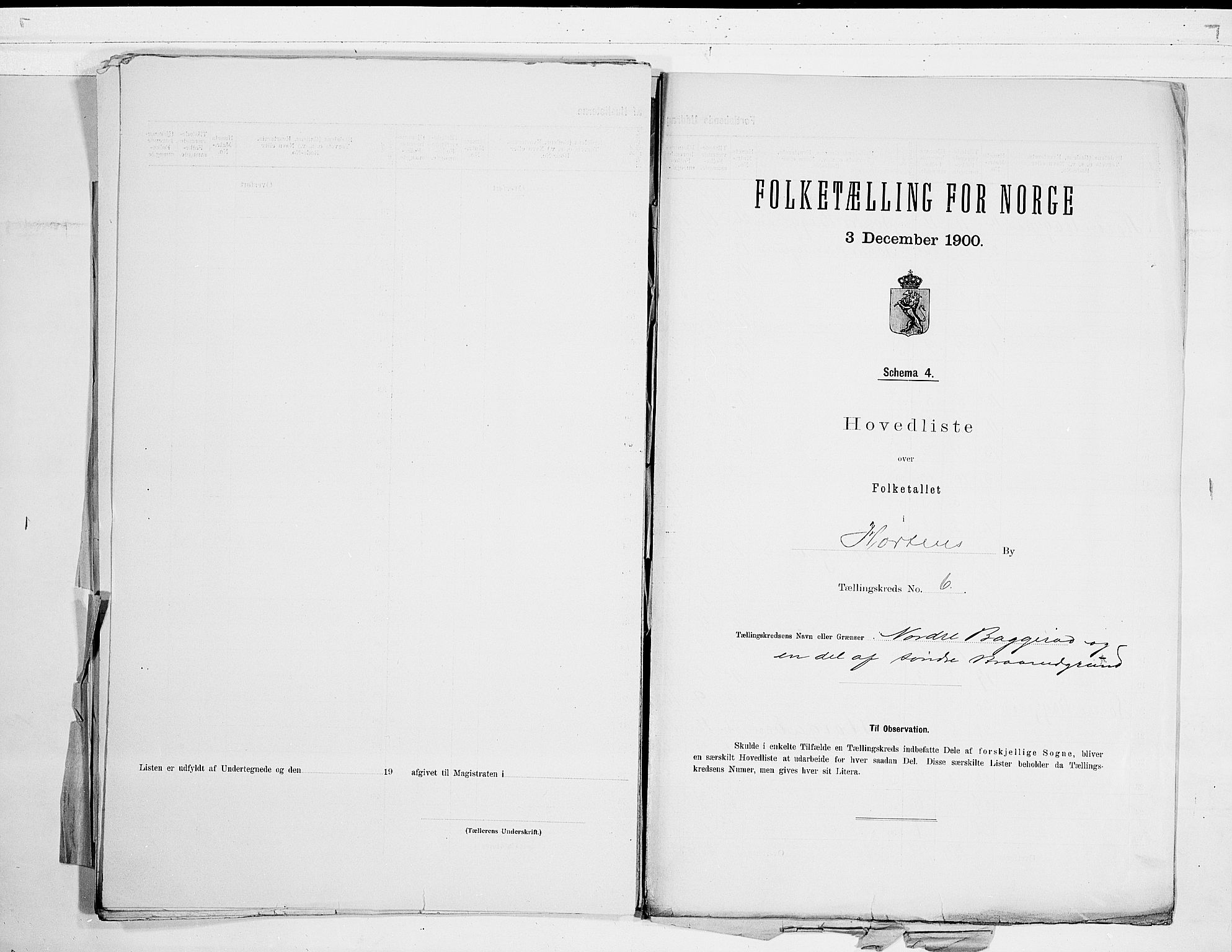 RA, 1900 census for Horten, 1900, p. 26