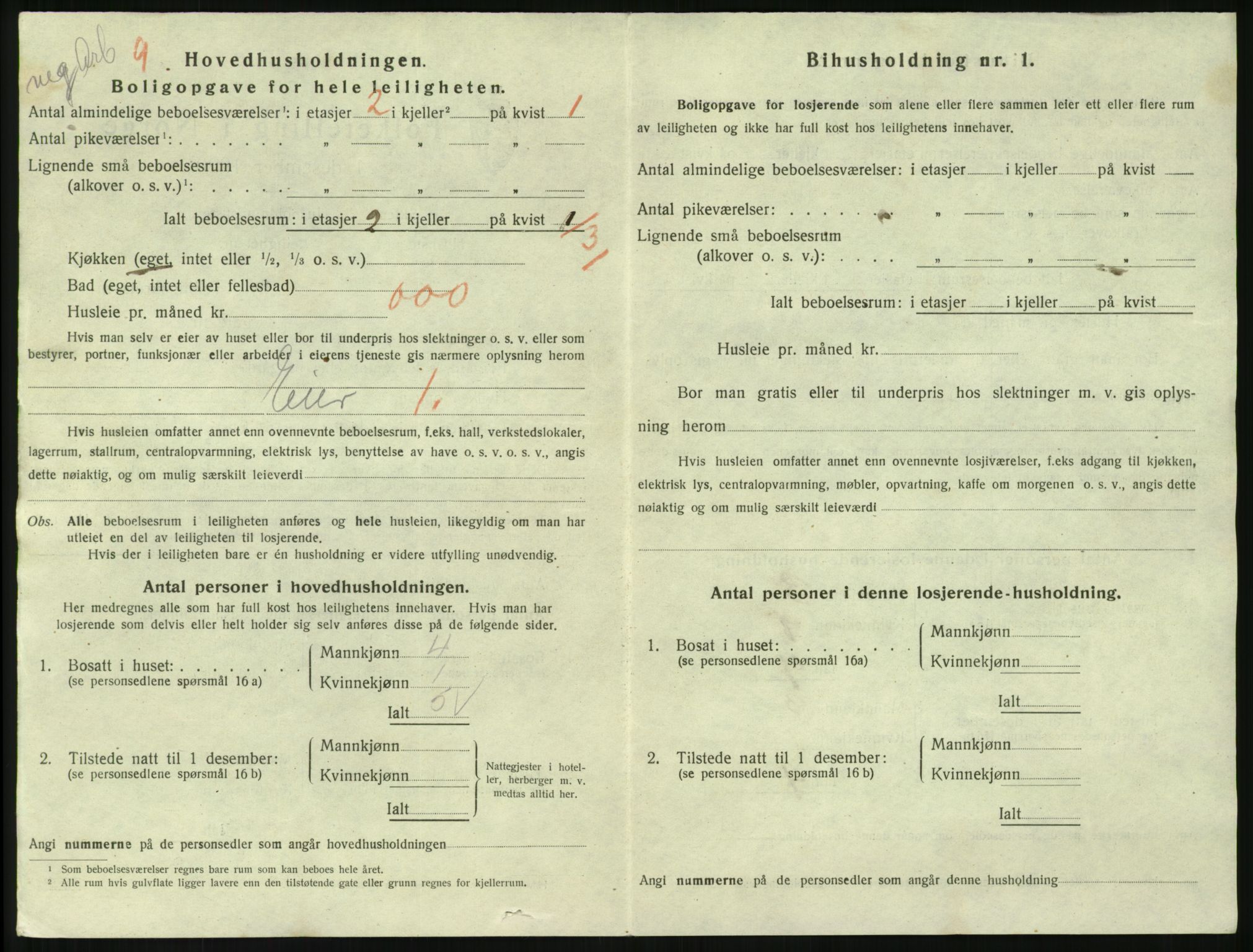 SAKO, 1920 census for Langesund, 1920, p. 1658