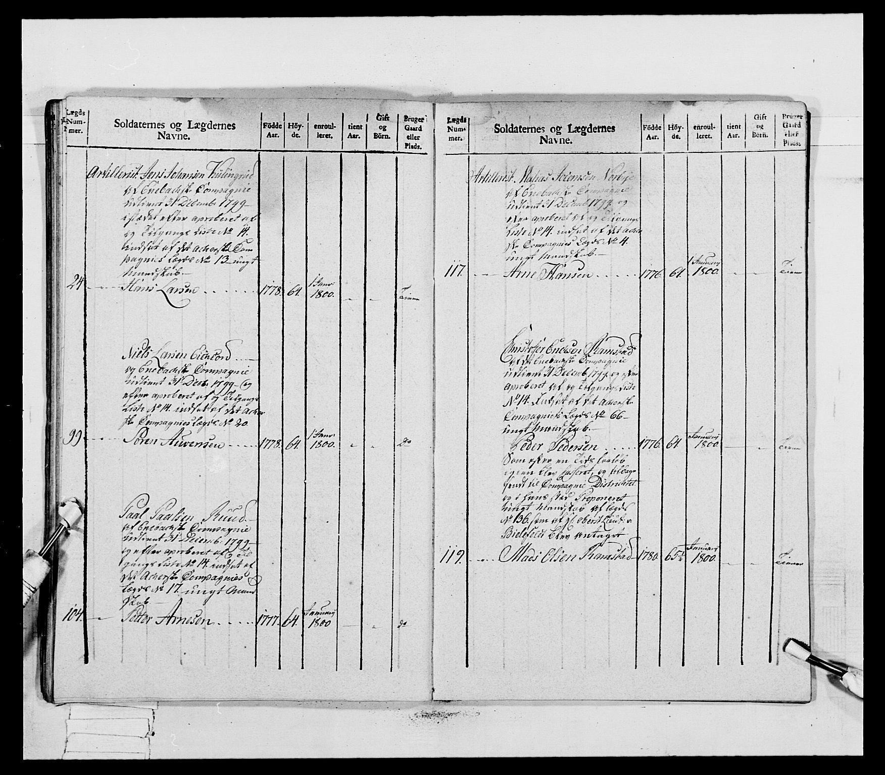 Generalitets- og kommissariatskollegiet, Det kongelige norske kommissariatskollegium, AV/RA-EA-5420/E/Eh/L0031b: Nordafjelske gevorbne infanteriregiment, 1802, p. 554