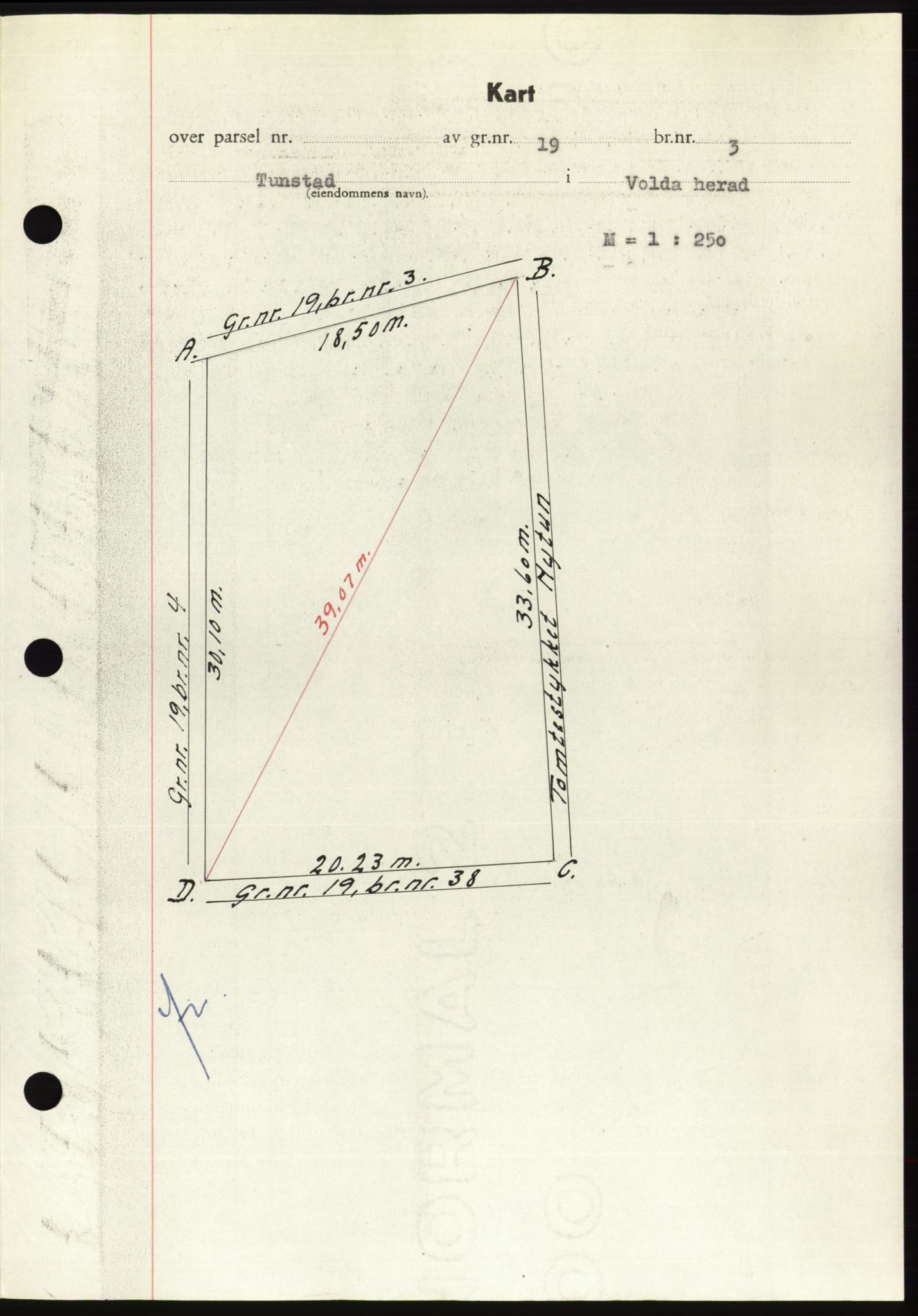 Søre Sunnmøre sorenskriveri, AV/SAT-A-4122/1/2/2C/L0081: Mortgage book no. 7A, 1947-1948, Diary no: : 1744/1947