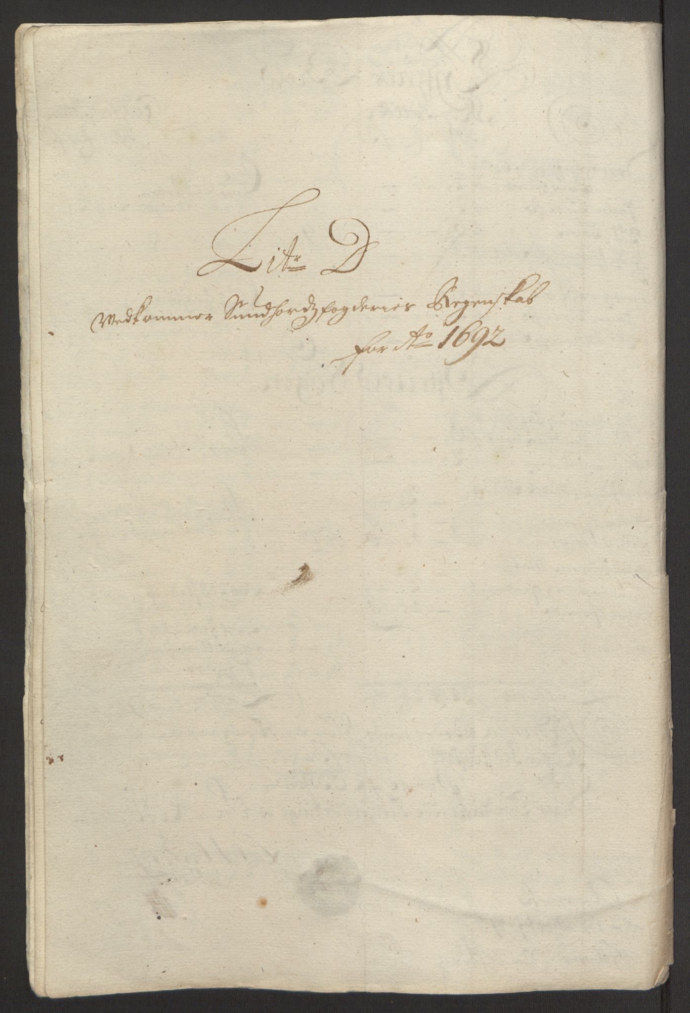 Rentekammeret inntil 1814, Reviderte regnskaper, Fogderegnskap, AV/RA-EA-4092/R48/L2973: Fogderegnskap Sunnhordland og Hardanger, 1691-1692, p. 400