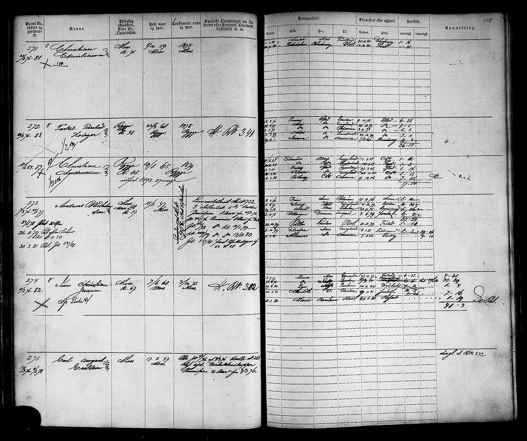 Moss mønstringskontor, AV/SAO-A-10569d/F/Fc/Fca/L0002: Annotasjonsrulle, 1868-1892, p. 58