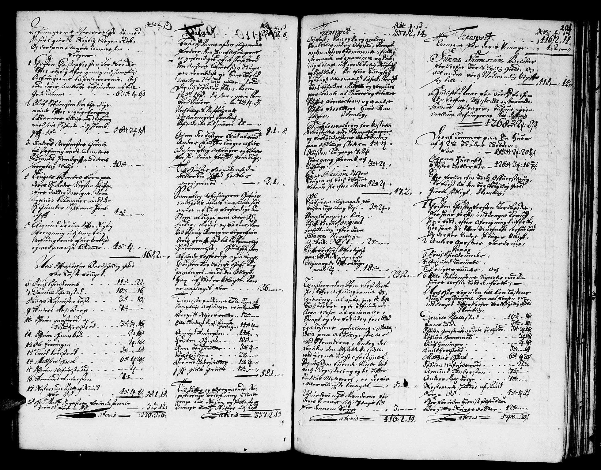 Nordre Jarlsberg sorenskriveri, AV/SAKO-A-80/H/Hc/L0002: Skifteprotokoll, 1686-1690, p. 100b-101a