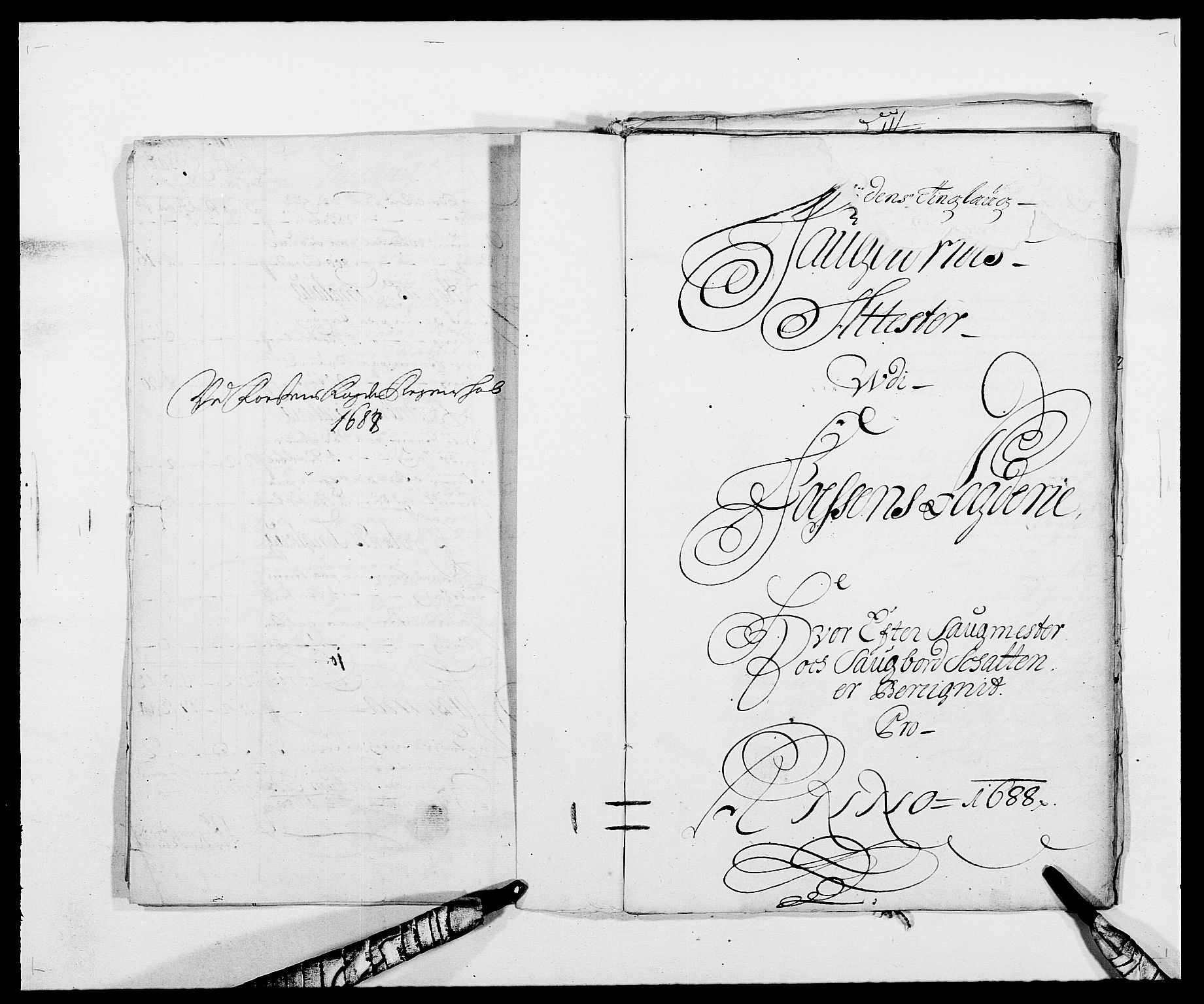 Rentekammeret inntil 1814, Reviderte regnskaper, Fogderegnskap, RA/EA-4092/R57/L3846: Fogderegnskap Fosen, 1688, p. 70