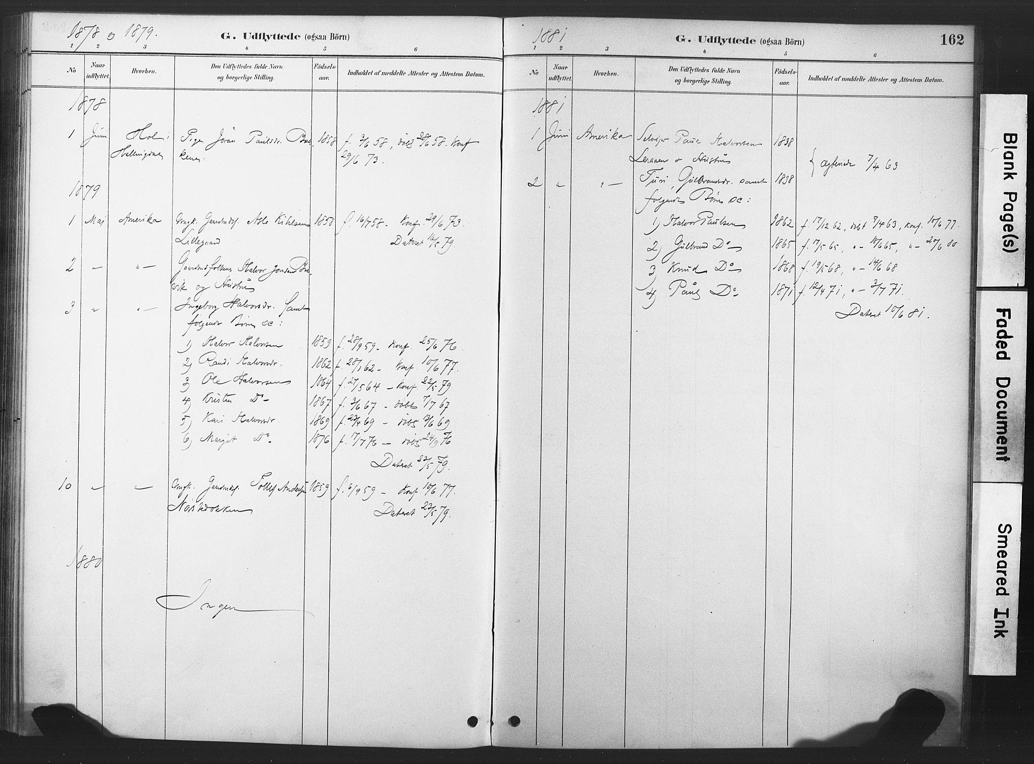 Nore kirkebøker, AV/SAKO-A-238/F/Fd/L0001: Parish register (official) no. IV 1, 1878-1918, p. 162