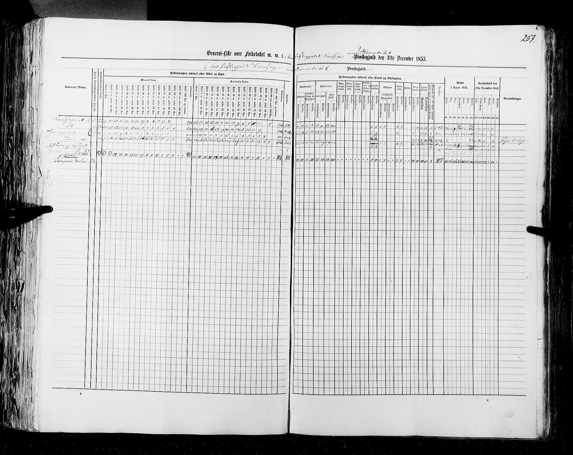 RA, Census 1855, vol. 1: Akershus amt, Smålenenes amt og Hedemarken amt, 1855, p. 237