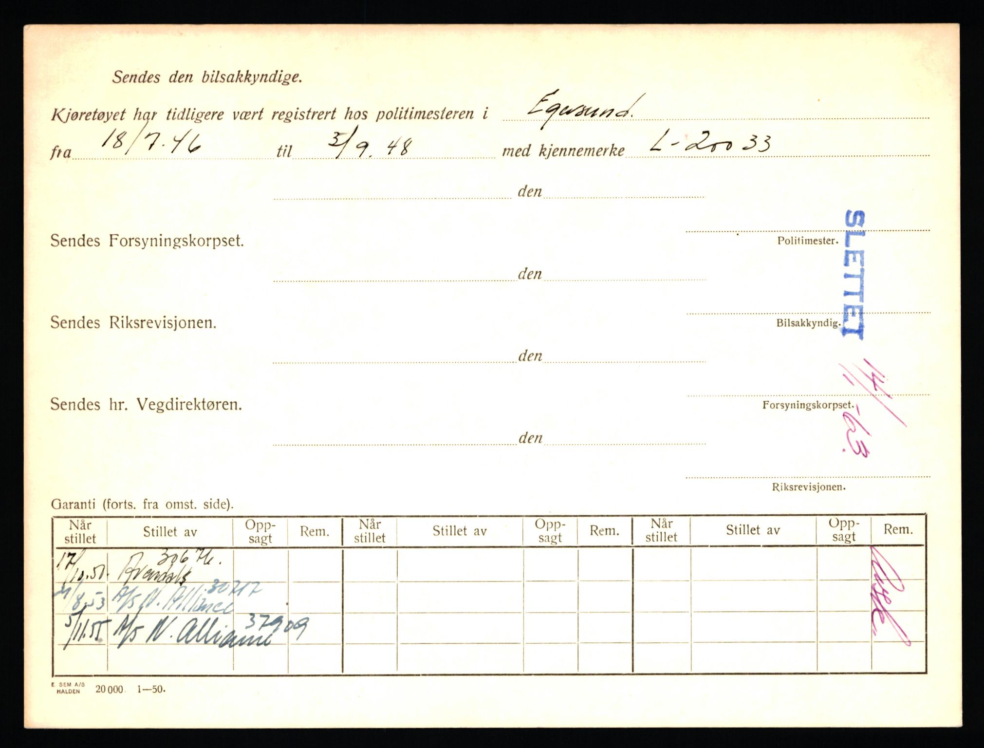 Stavanger trafikkstasjon, AV/SAST-A-101942/0/F/L0042: L-24600 - L-25233, 1930-1971, p. 222