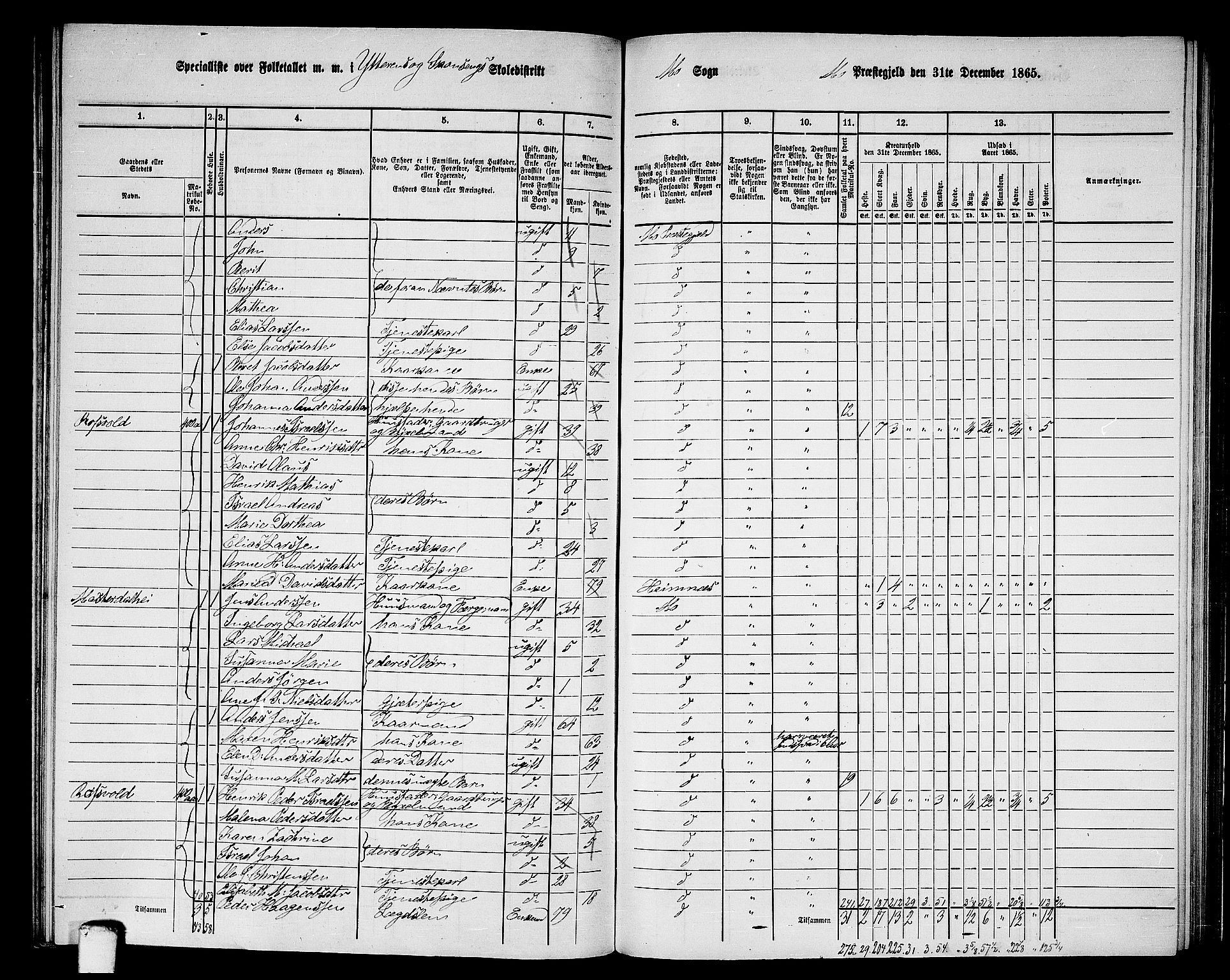 RA, 1865 census for Mo, 1865, p. 109