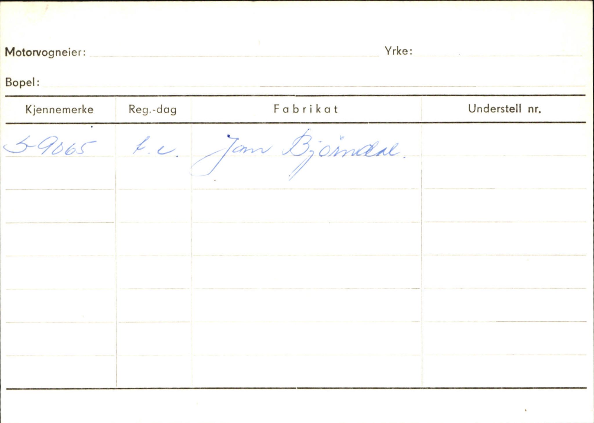 Statens vegvesen, Sogn og Fjordane vegkontor, AV/SAB-A-5301/4/F/L0132: Eigarregister Askvoll A-Å. Balestrand A-Å, 1945-1975, p. 458