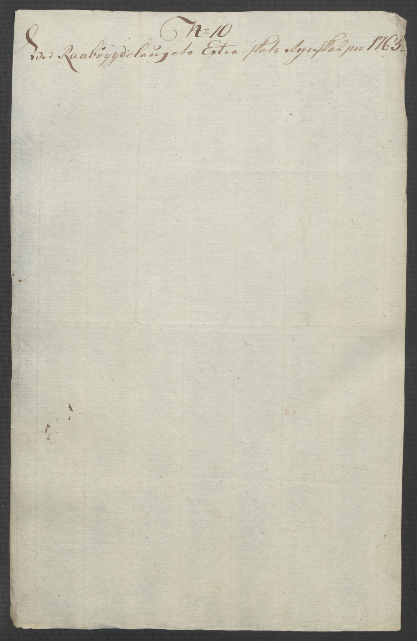 Rentekammeret inntil 1814, Reviderte regnskaper, Fogderegnskap, AV/RA-EA-4092/R40/L2517: Ekstraskatten Råbyggelag, 1762-1763, p. 311