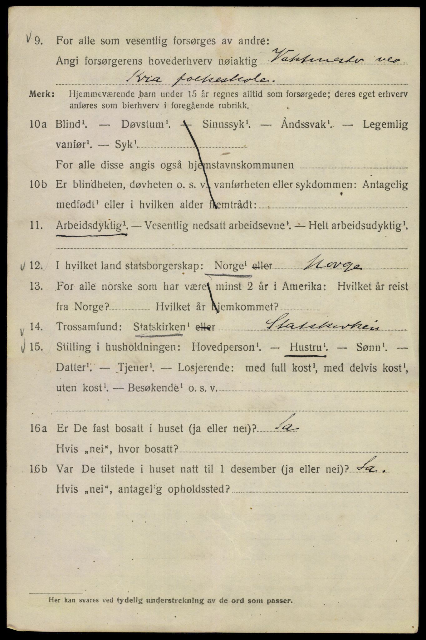 SAO, 1920 census for Kristiania, 1920, p. 167362