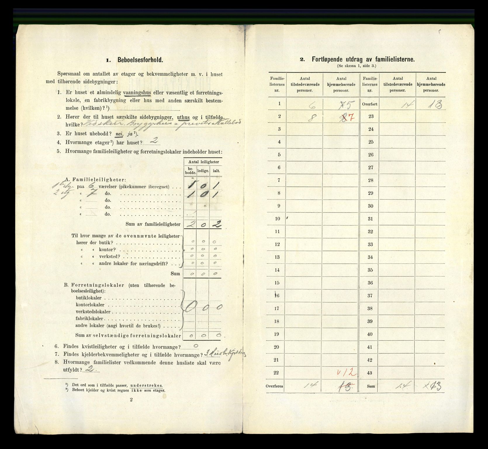 RA, 1910 census for Larvik, 1910, p. 6314