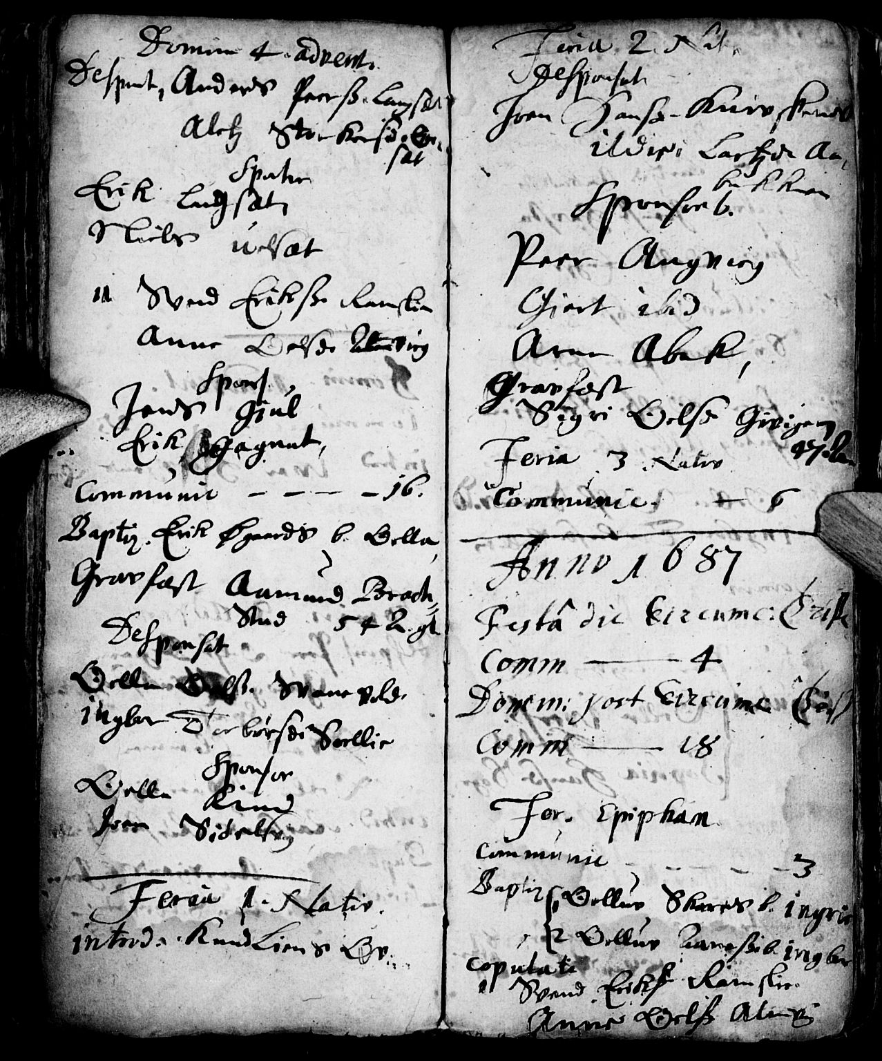 Ministerialprotokoller, klokkerbøker og fødselsregistre - Møre og Romsdal, AV/SAT-A-1454/586/L0976: Parish register (official) no. 586A02, 1664-1702