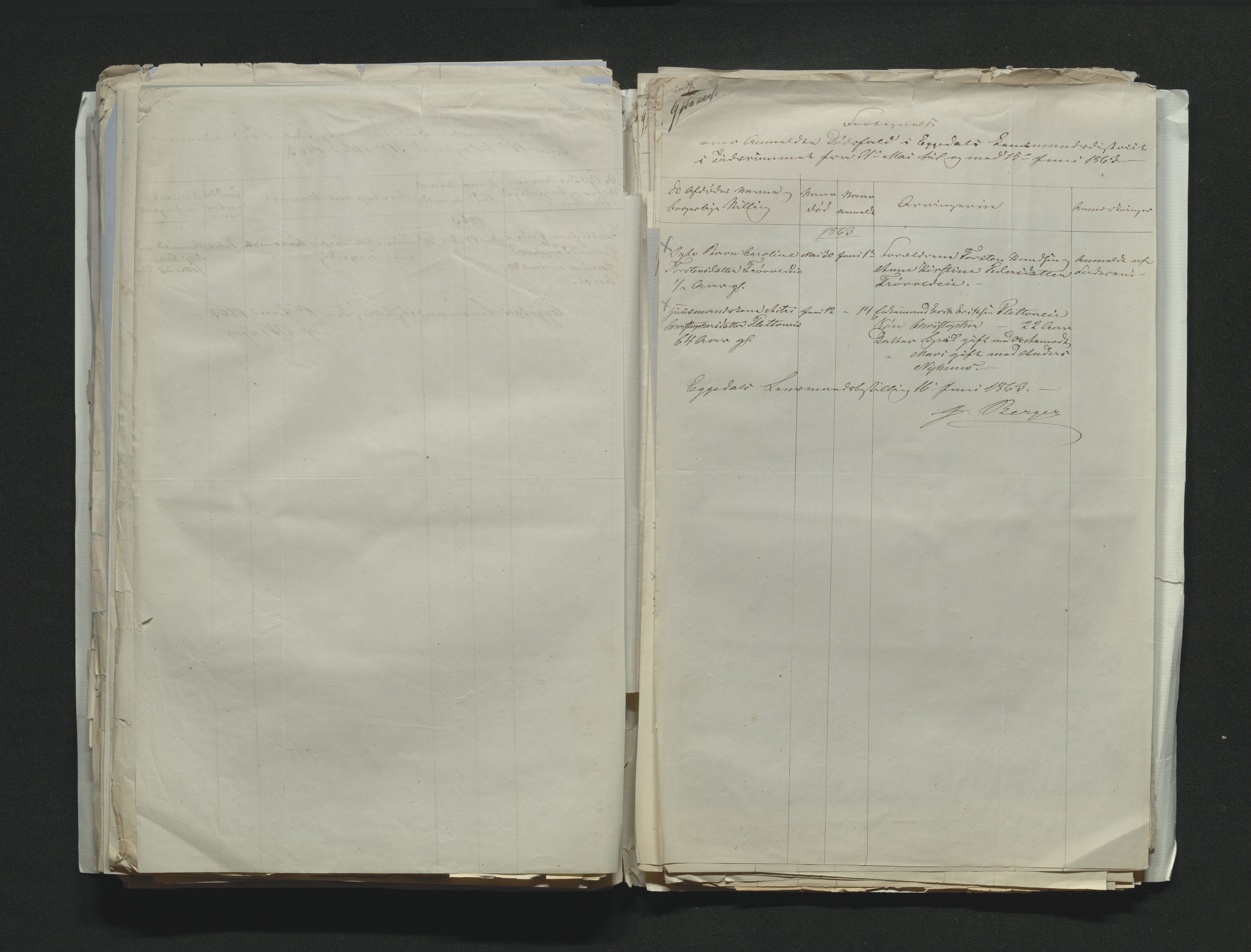 Eiker, Modum og Sigdal sorenskriveri, AV/SAKO-A-123/H/Ha/Hab/L0011: Dødsfallsmeldinger, 1862-1865, p. 299