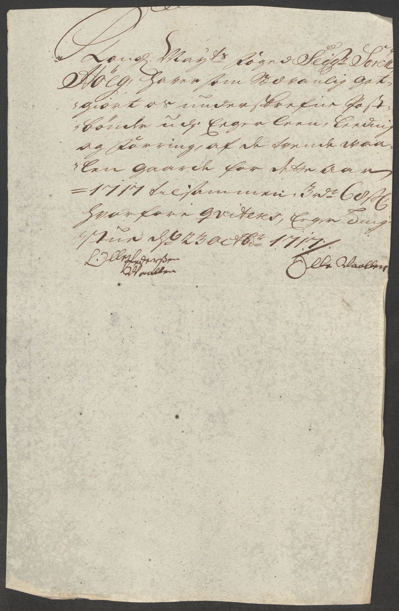 Rentekammeret inntil 1814, Reviderte regnskaper, Fogderegnskap, AV/RA-EA-4092/R31/L1711: Fogderegnskap Hurum, Røyken, Eiker, Lier og Buskerud, 1717, p. 317