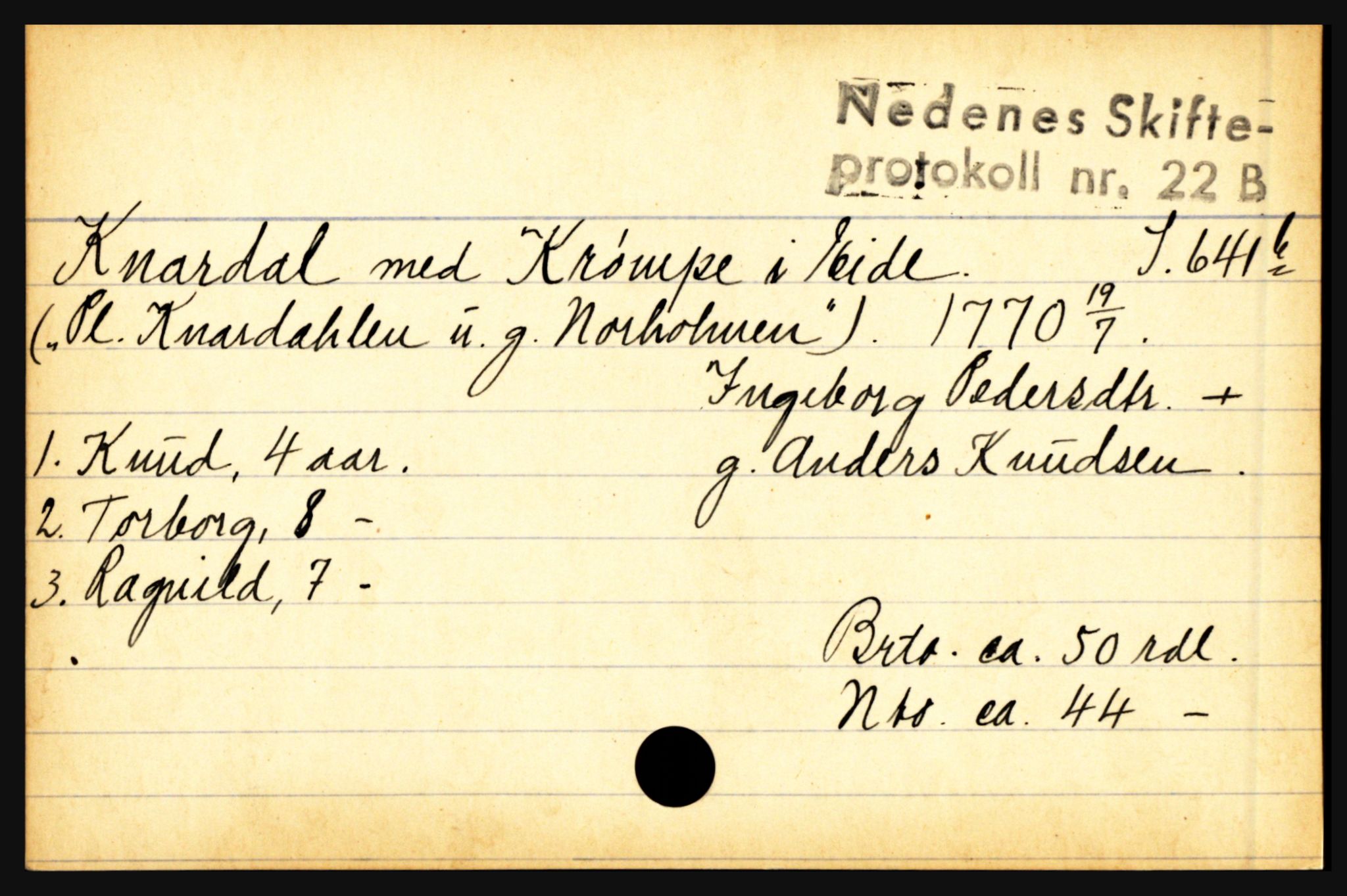 Nedenes sorenskriveri før 1824, AV/SAK-1221-0007/H, p. 15145