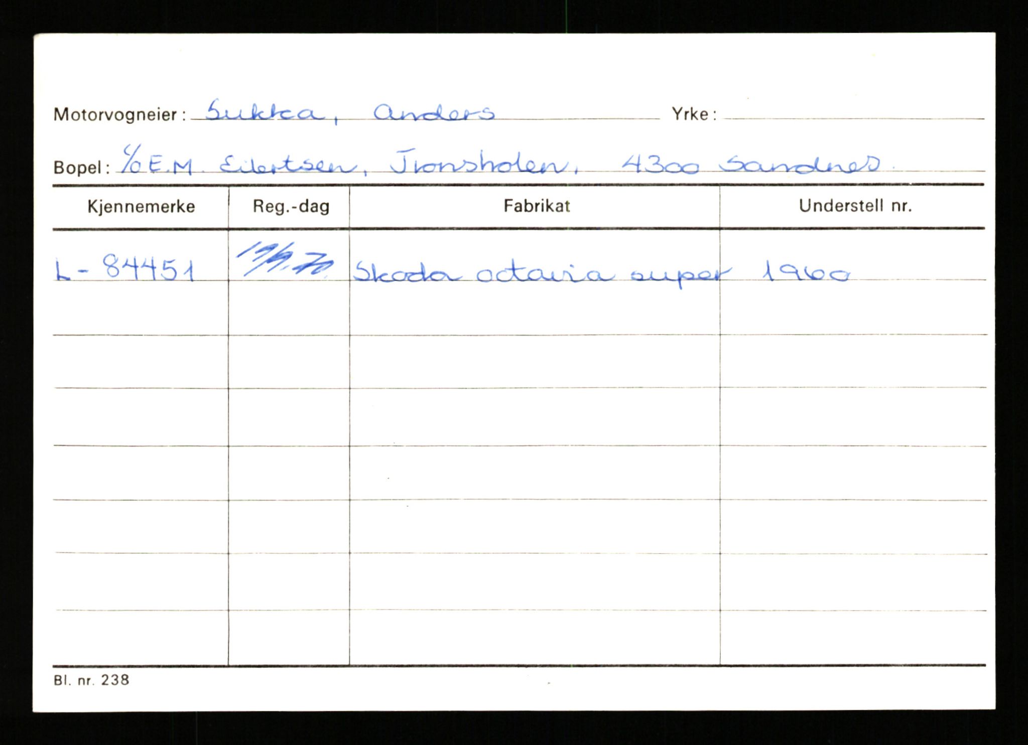 Stavanger trafikkstasjon, SAST/A-101942/0/H/L0036: Stave - Sundsvoll, 1930-1971, p. 2526