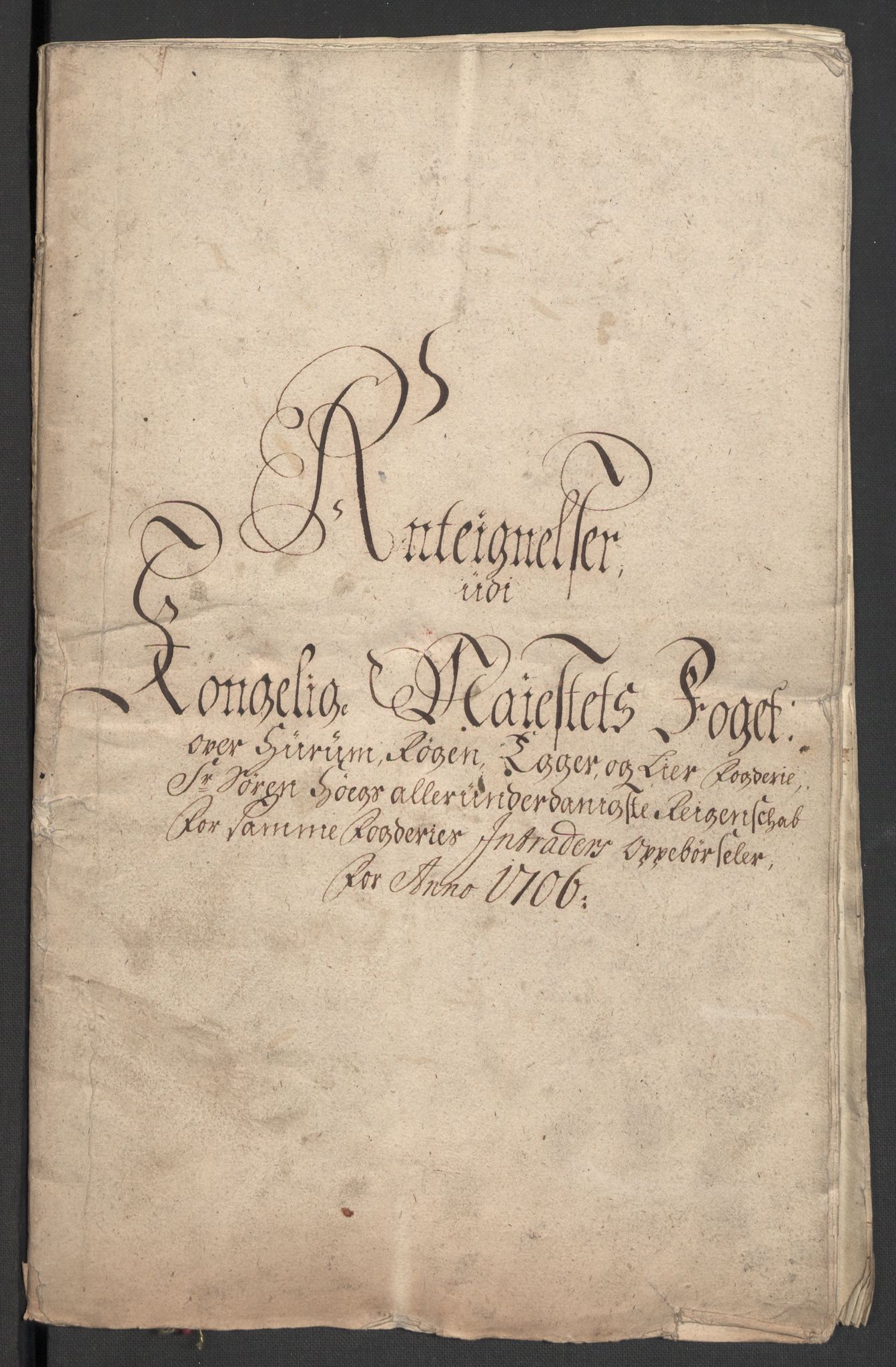 Rentekammeret inntil 1814, Reviderte regnskaper, Fogderegnskap, AV/RA-EA-4092/R30/L1701: Fogderegnskap Hurum, Røyken, Eiker og Lier, 1706-1707, p. 190