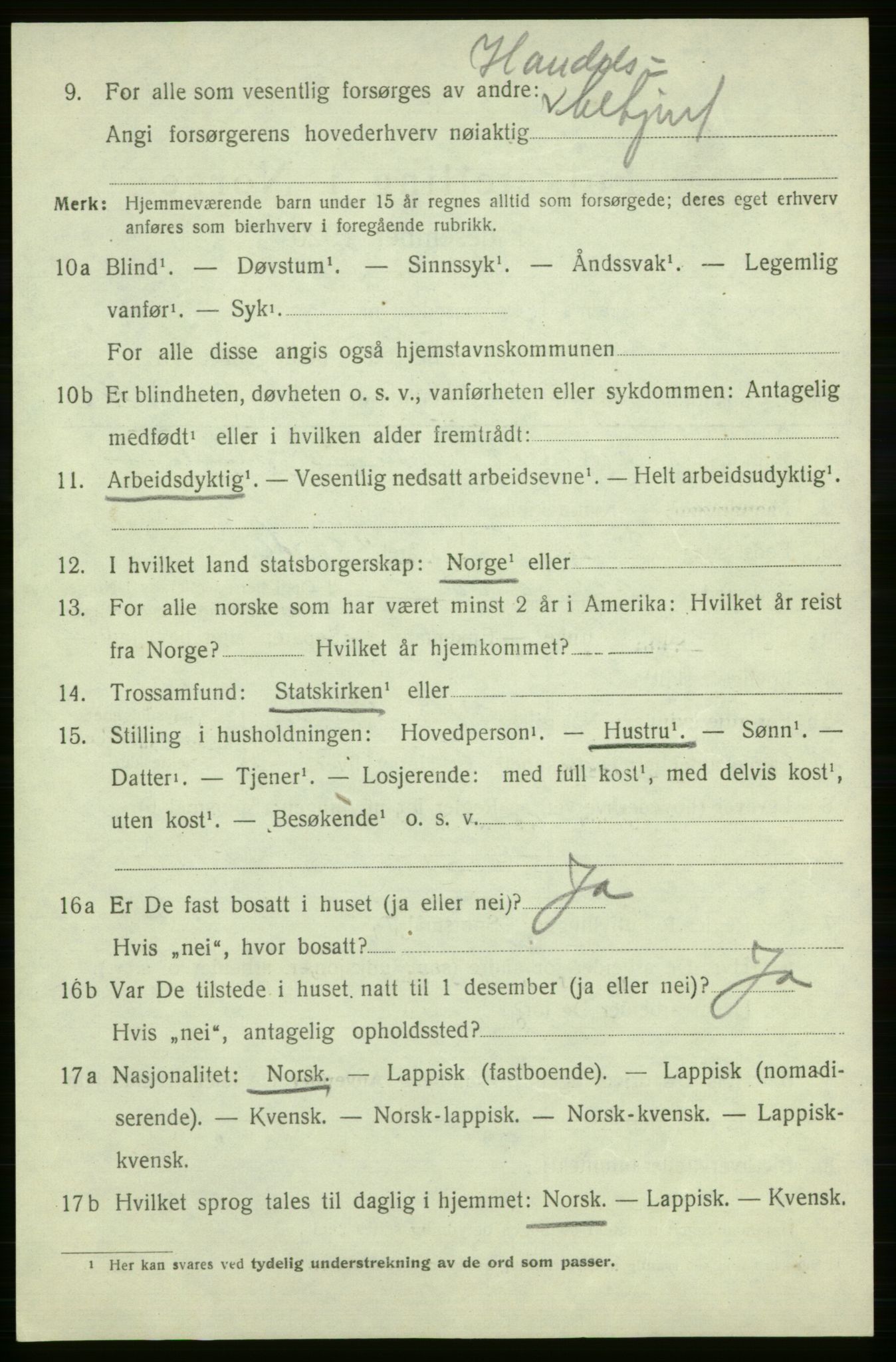 SATØ, 1920 census for Måsøy, 1920, p. 2227