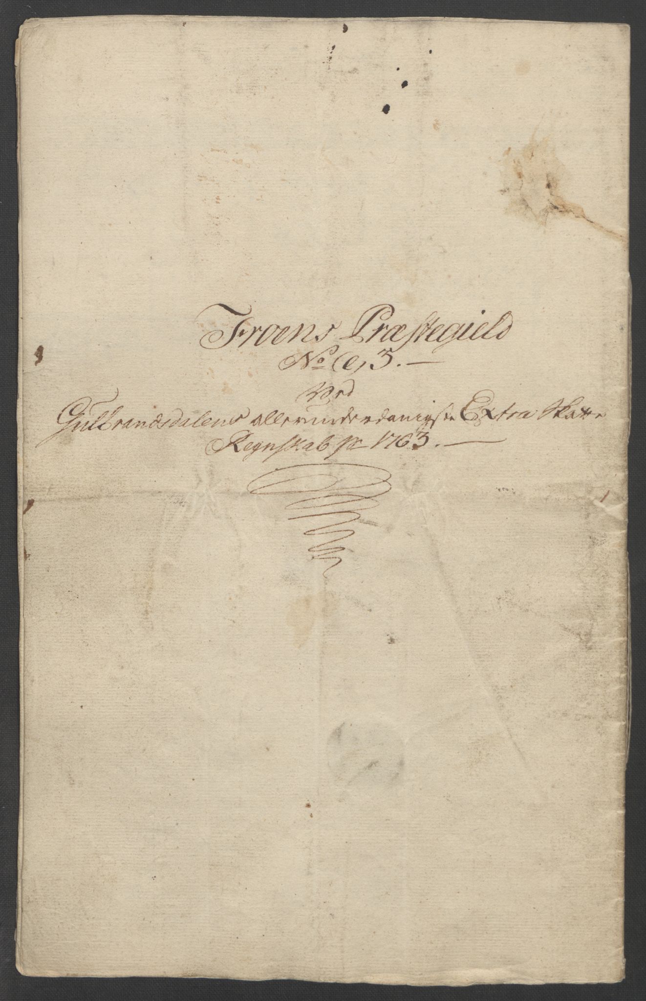 Rentekammeret inntil 1814, Reviderte regnskaper, Fogderegnskap, RA/EA-4092/R17/L1266: Ekstraskatten Gudbrandsdal, 1762-1766, p. 204
