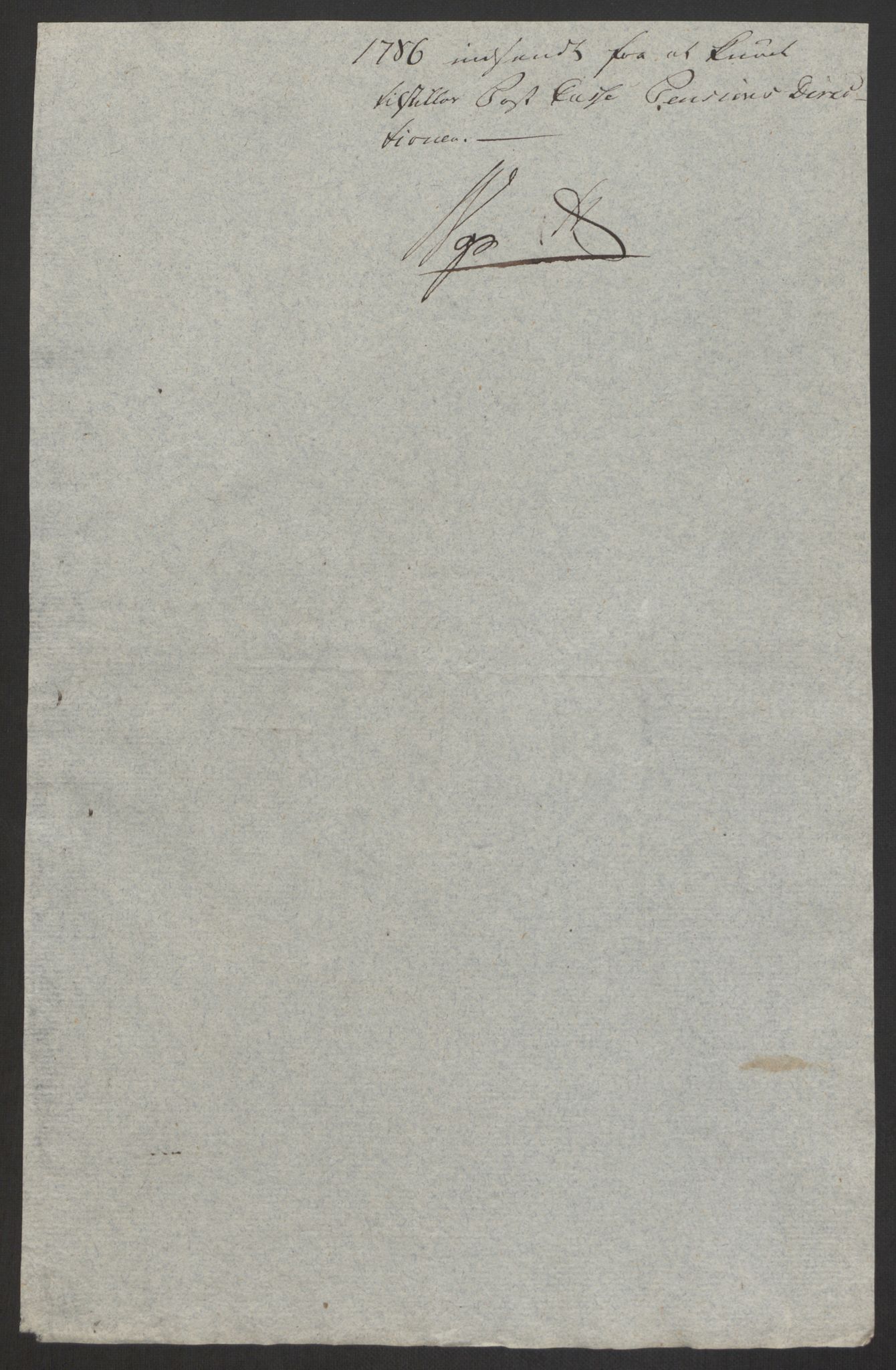 Forsvaret, Den norske kvesthuskasse/krigshospitalkasse, AV/RA-RAFA-1887/F/Fa/L0008: Konsepter, 1790-1793, p. 874